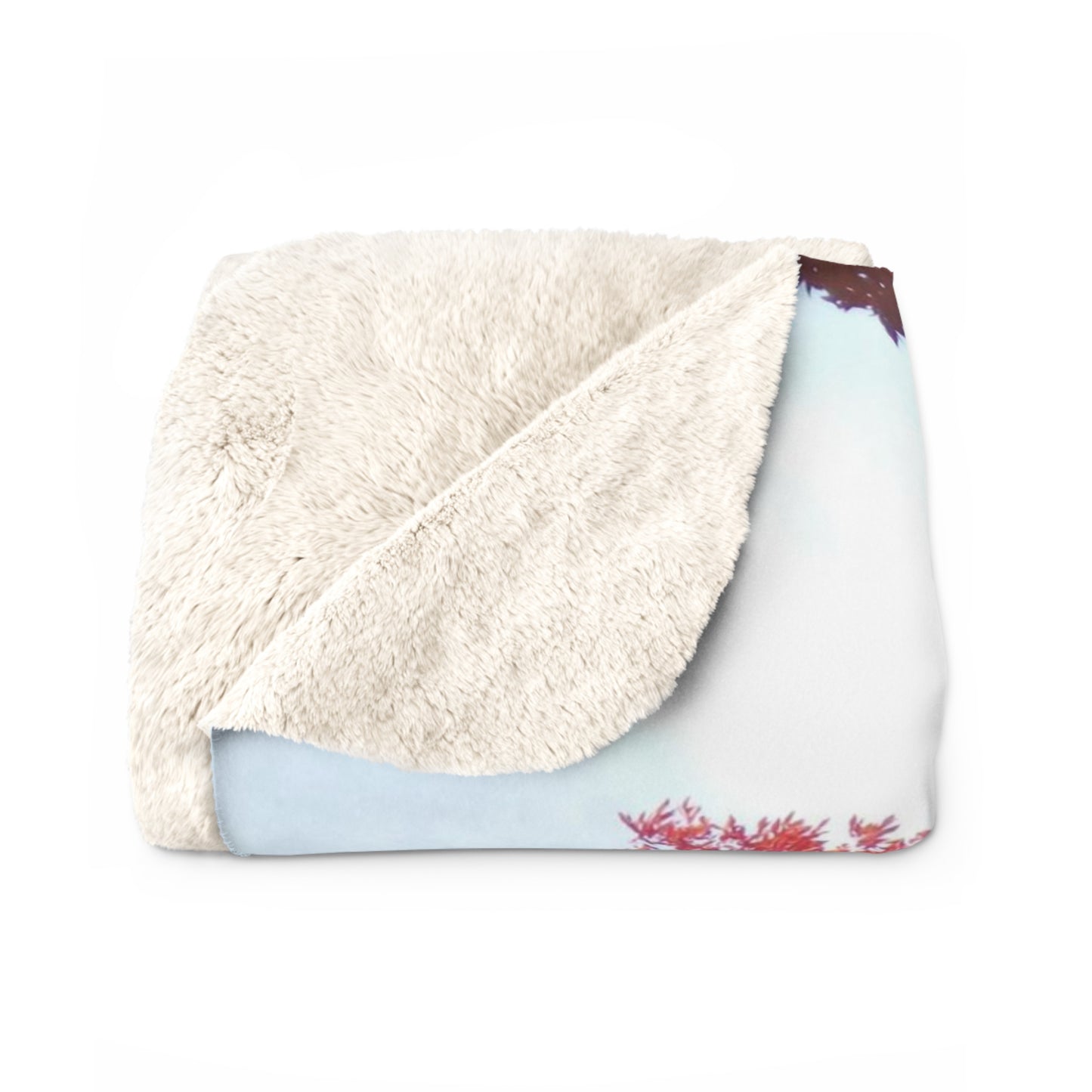 Autumn Radiance Sherpa Fleece Blanket