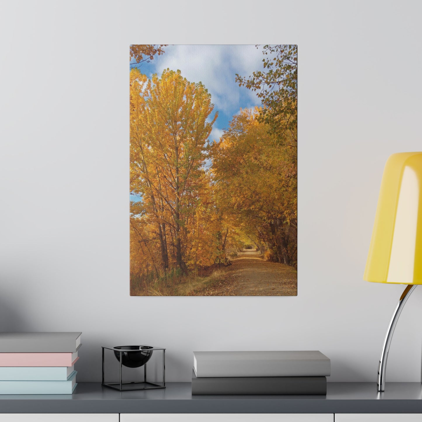Autumn Trail Matte Canvas