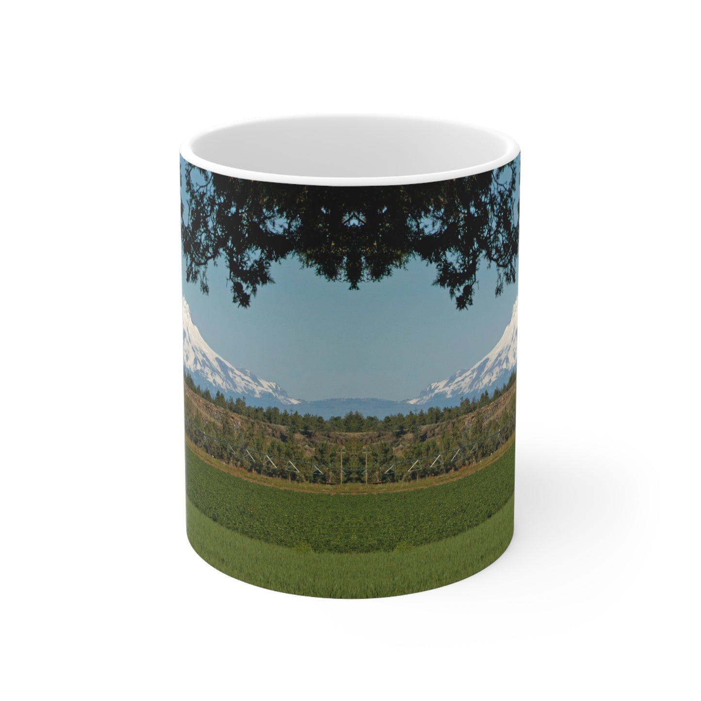 Juniper Framed Mountain Ceramic Mug 11oz