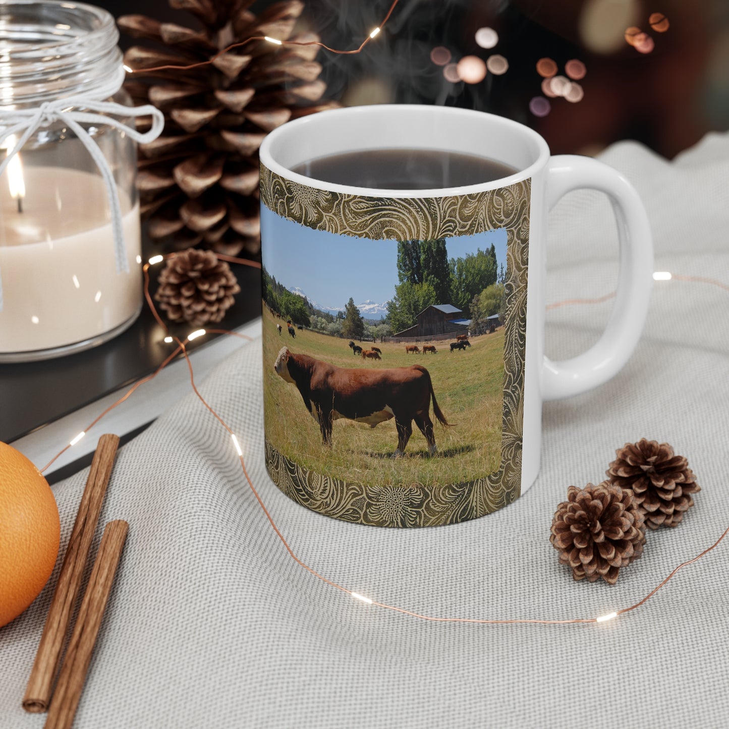 King Of The Pasture Ceramic Mug 11oz