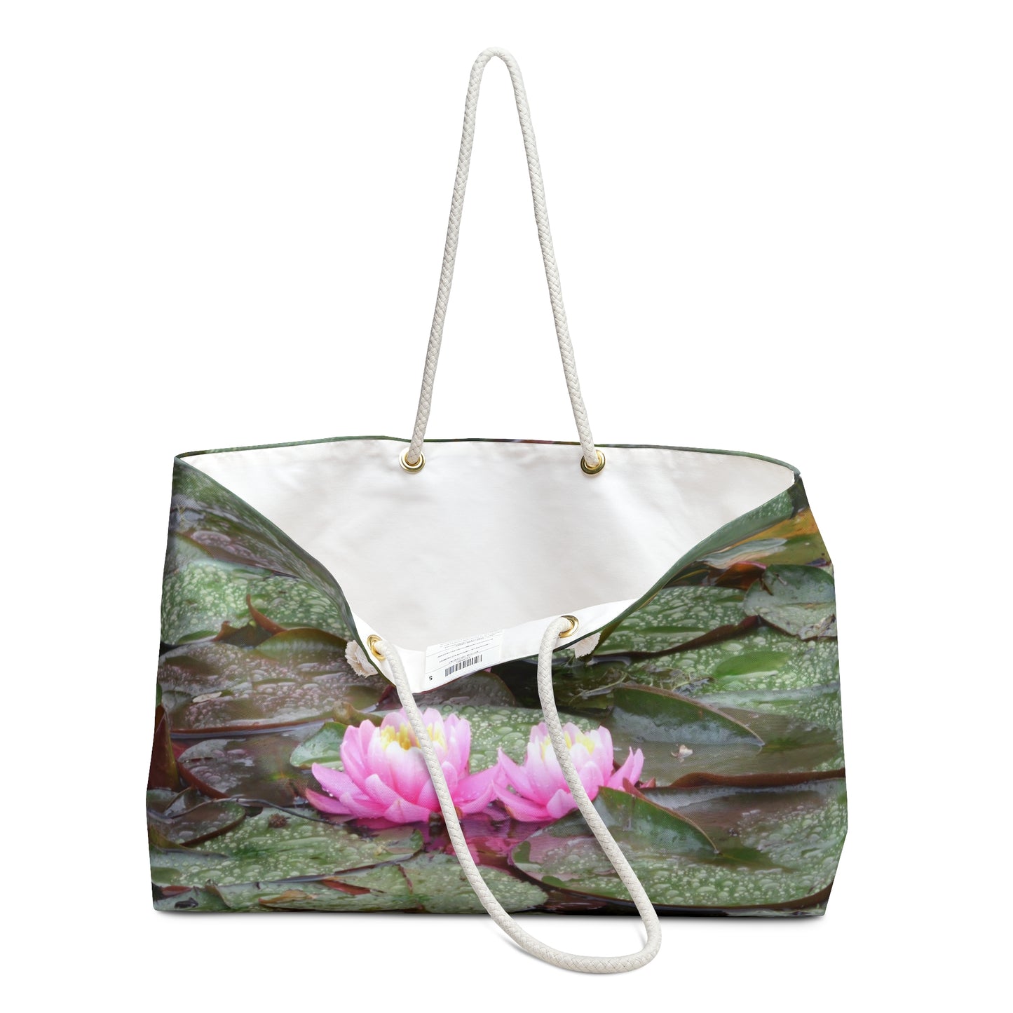 Water Lilies Weekender Bag