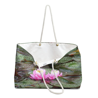 Water Lilies Weekender Bag