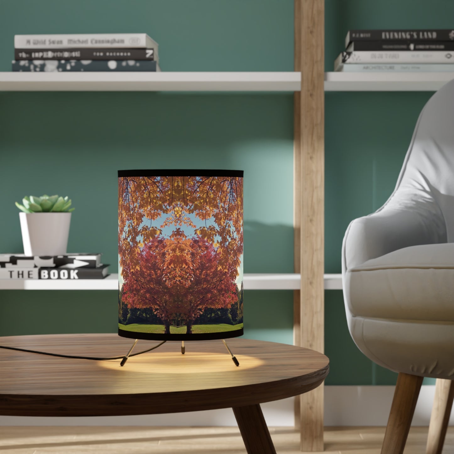 Autumn Light Tripod Lamp