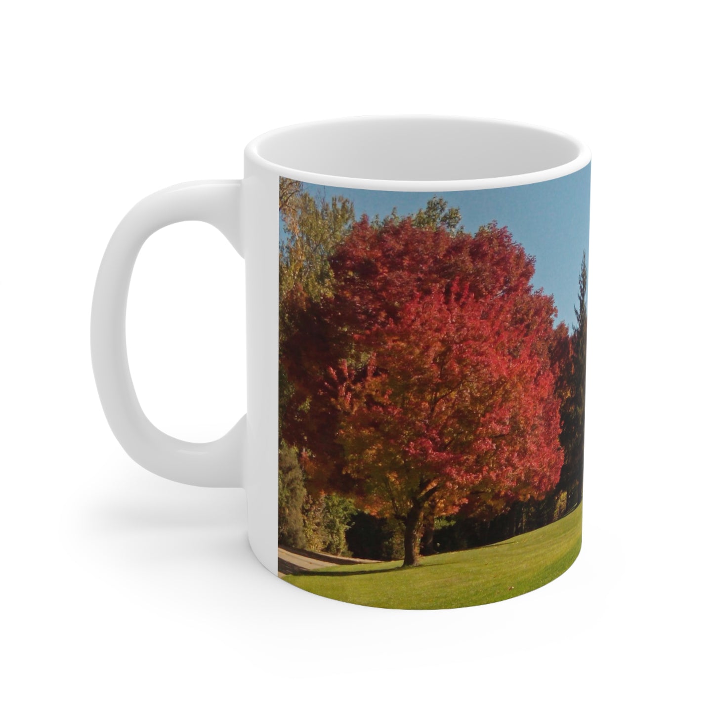 Autumn Lawn Ceramic Mug 11oz