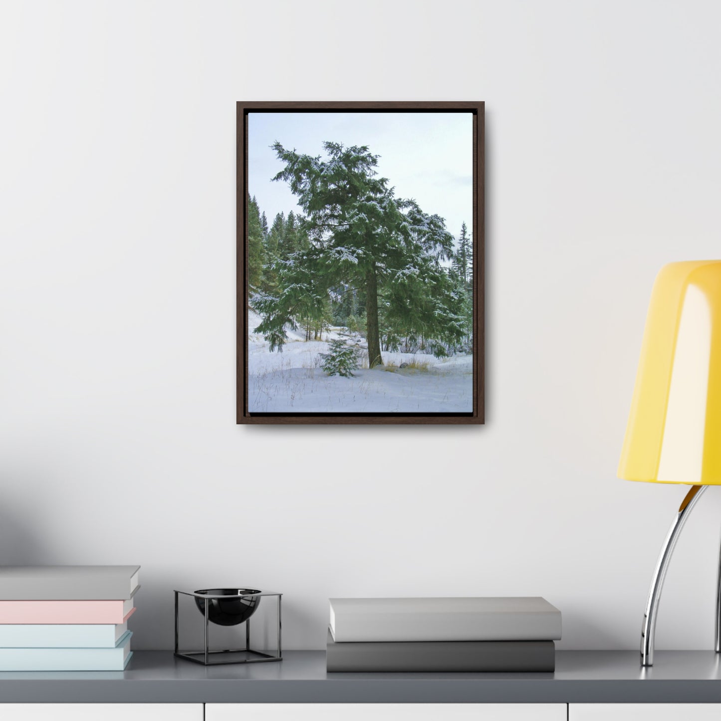 Winter Protector Gallery Canvas Wraps Framed