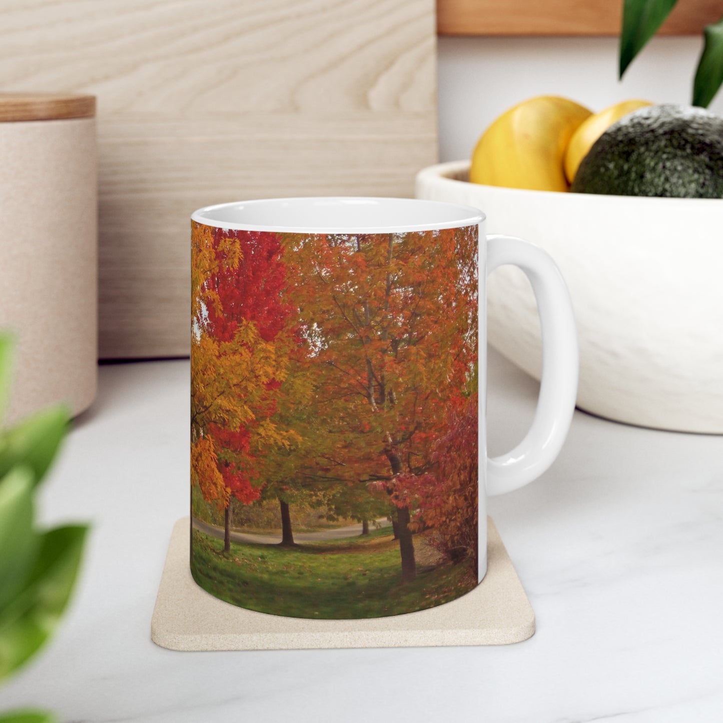 Autumn Serenity Ceramic Mug 11oz