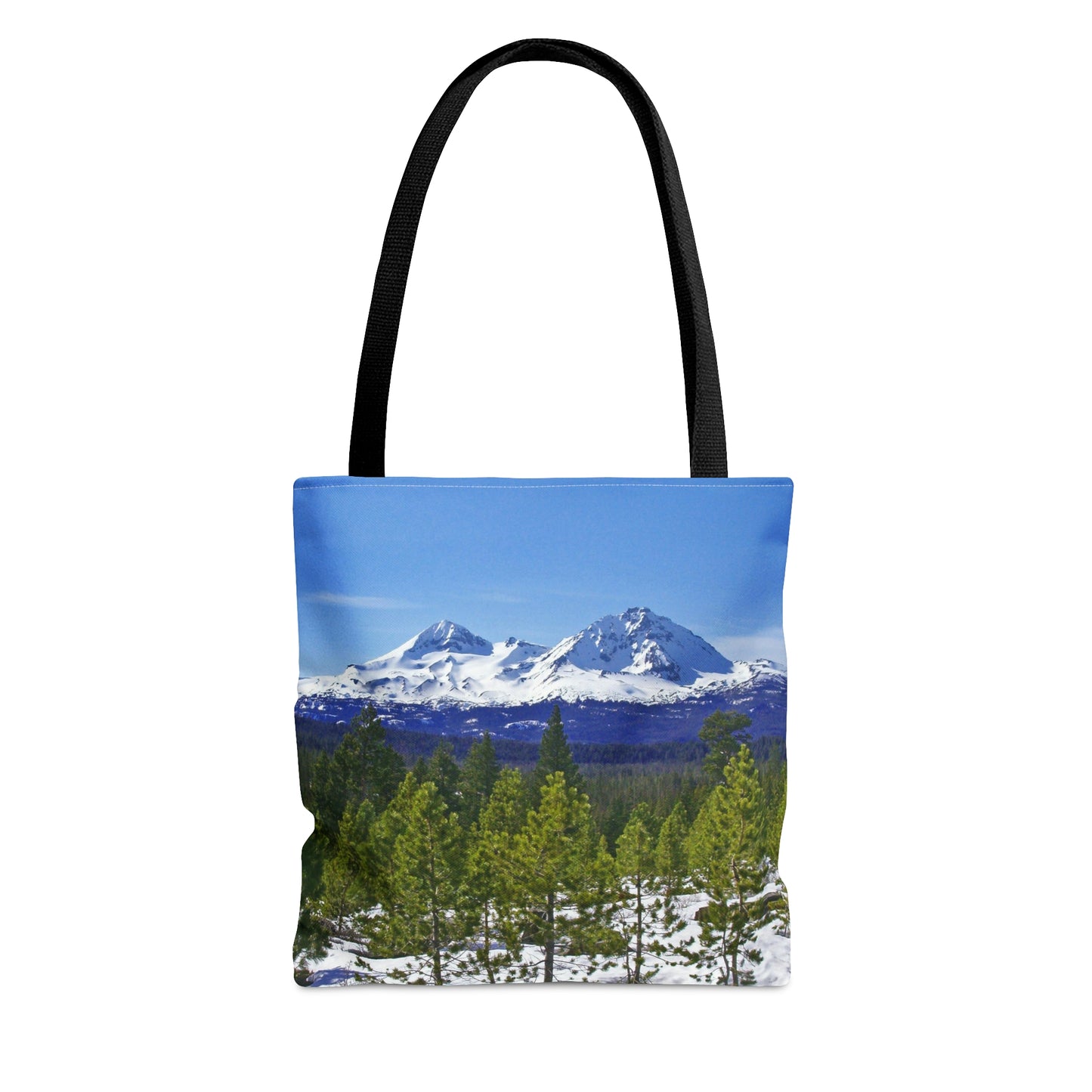 Winter Two Sisters Tote Bag