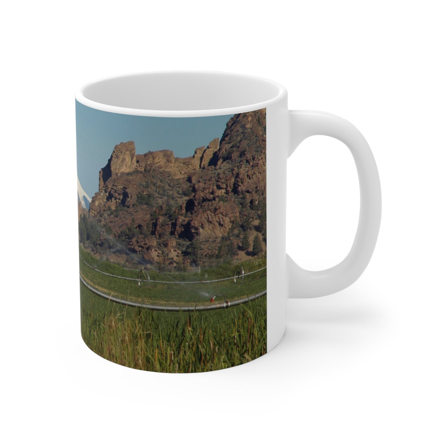 Mountain & Rocky Cliffs Ceramic Mug 11oz