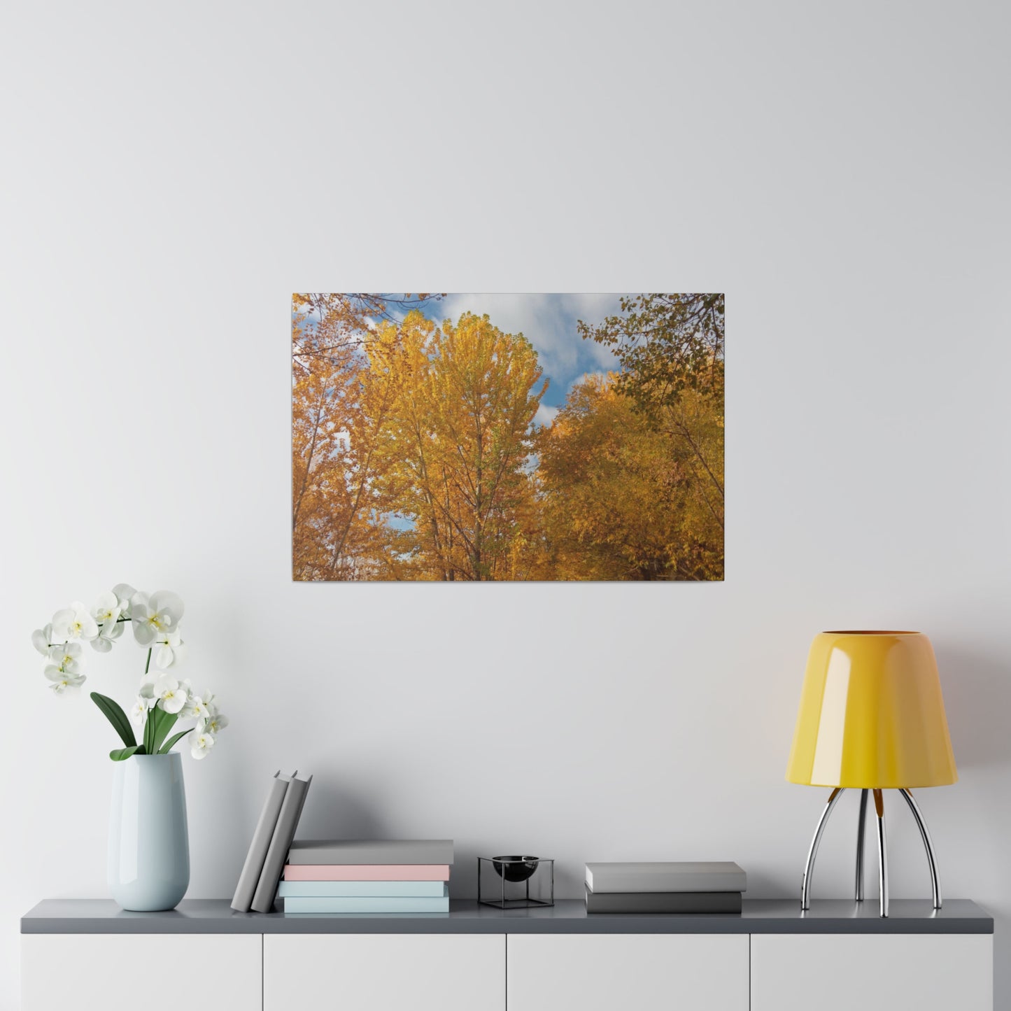 Autumn Gold Matte Canvas