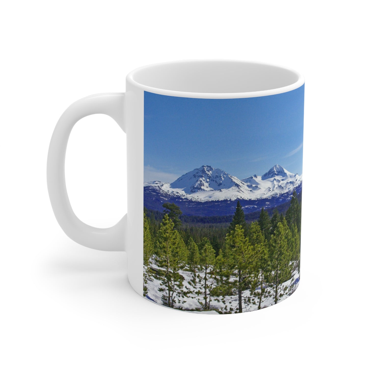 Winter Two Sisters Ceramic Mug 11oz