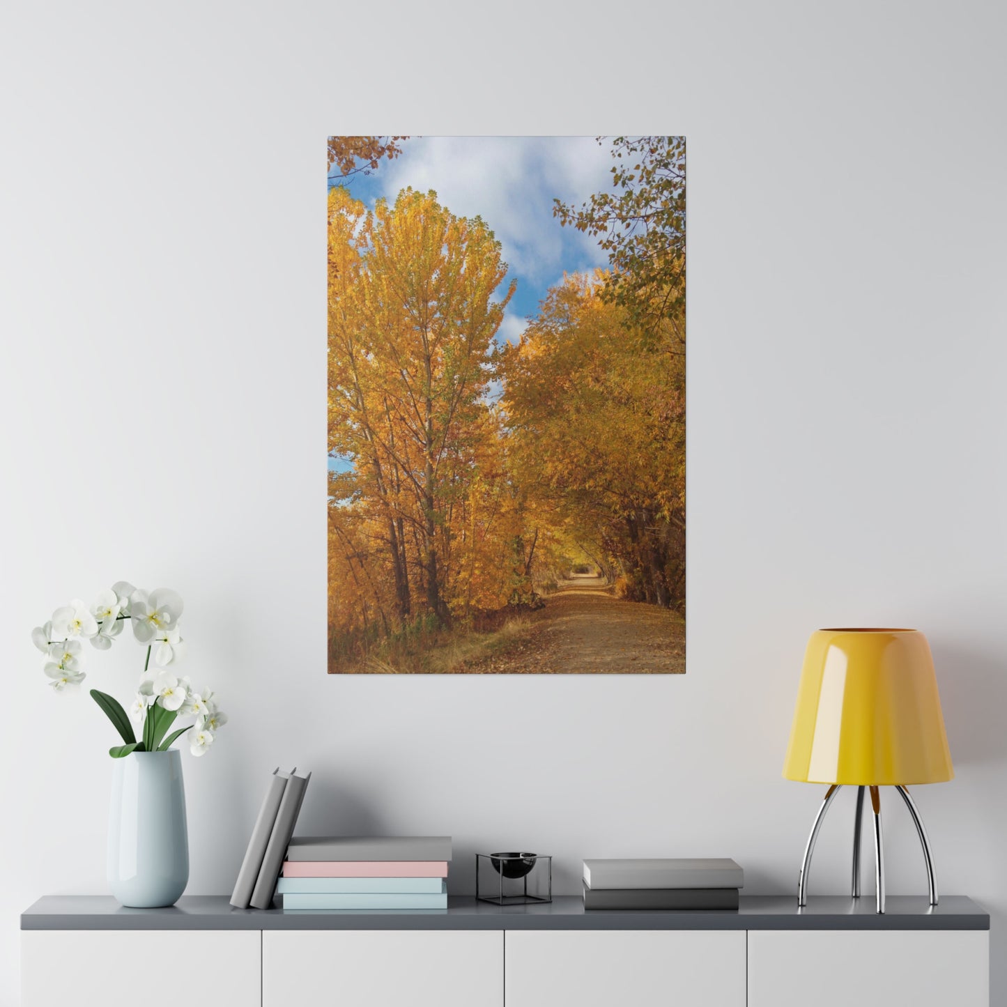 Autumn Trail Matte Canvas