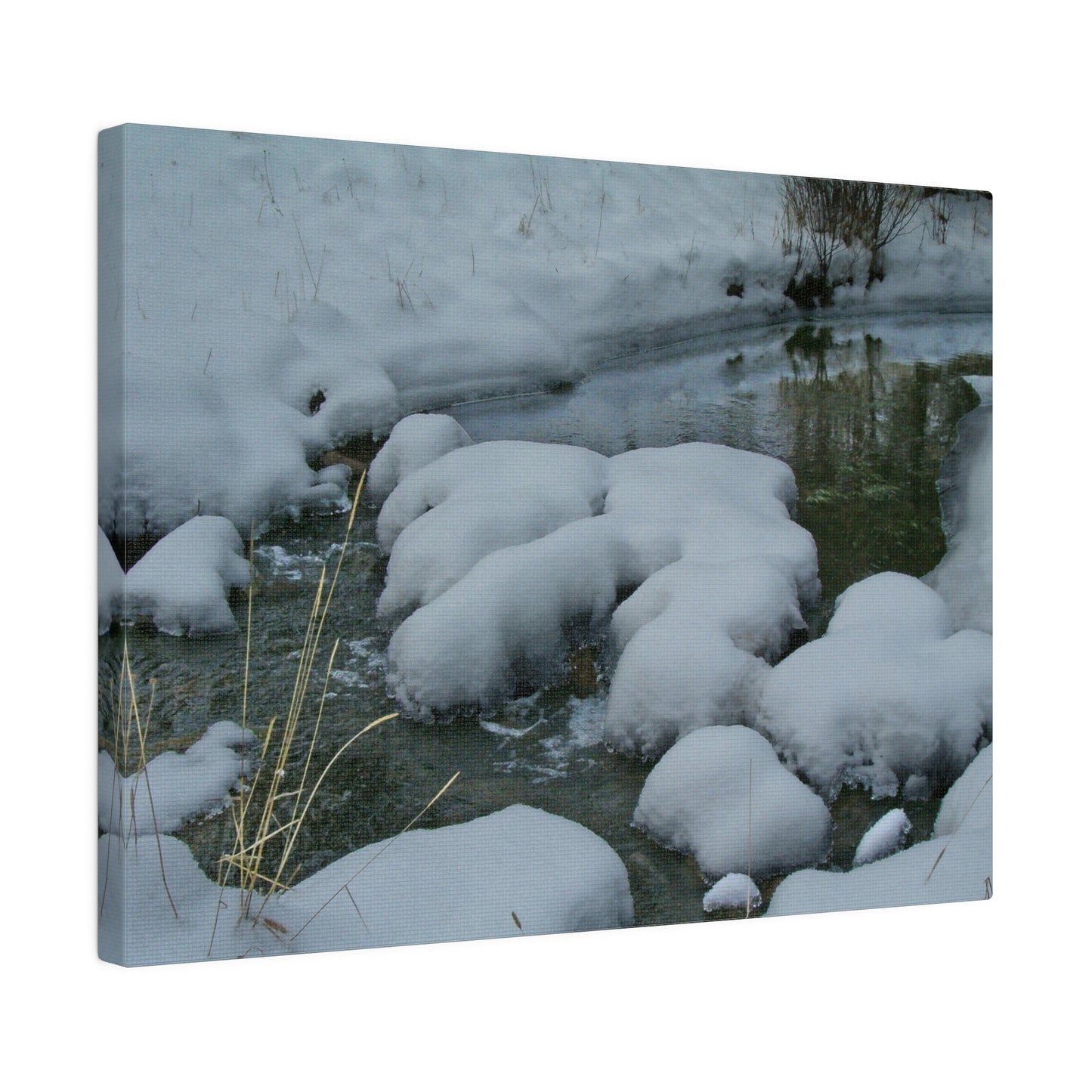 Snowy Islands Matte Canvas