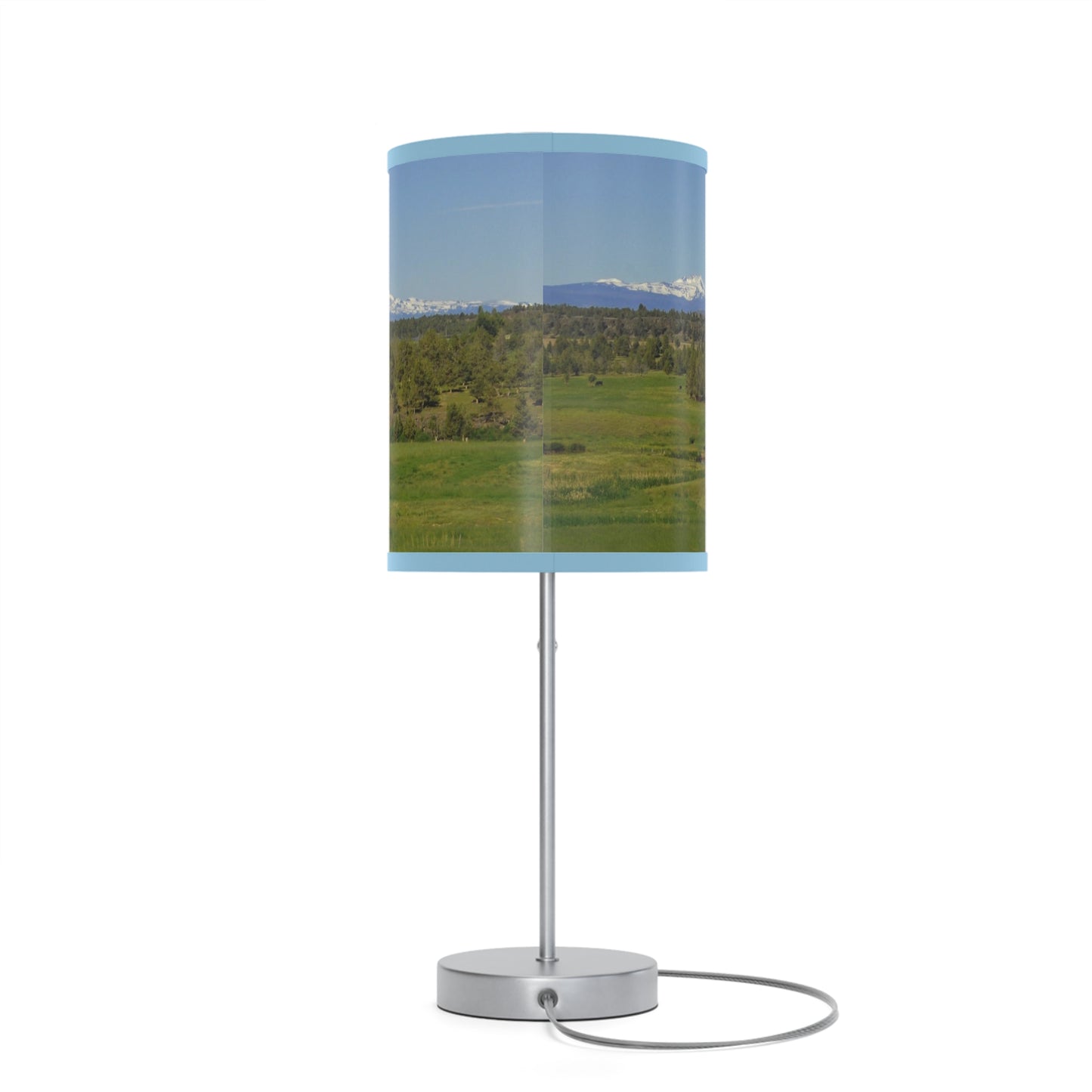 Mountain Meadow Lamp on a Stand