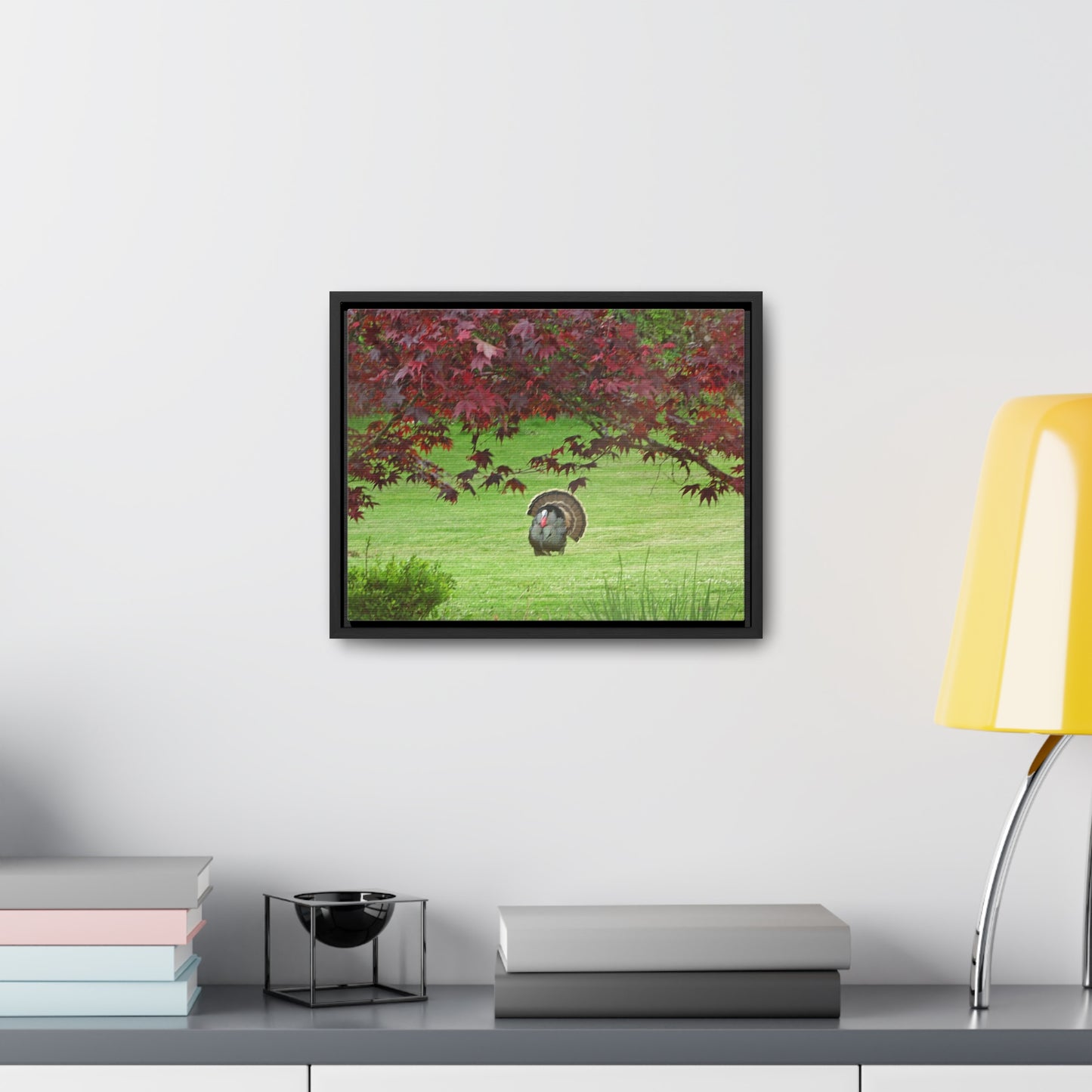 Autumn Turkey Gallery Canvas Wraps Framed