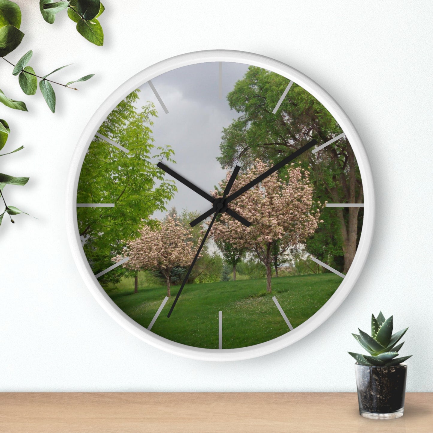 Spring In The Air Wall Clock