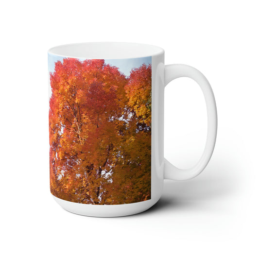 Autumn Radiance Ceramic Mug 15oz