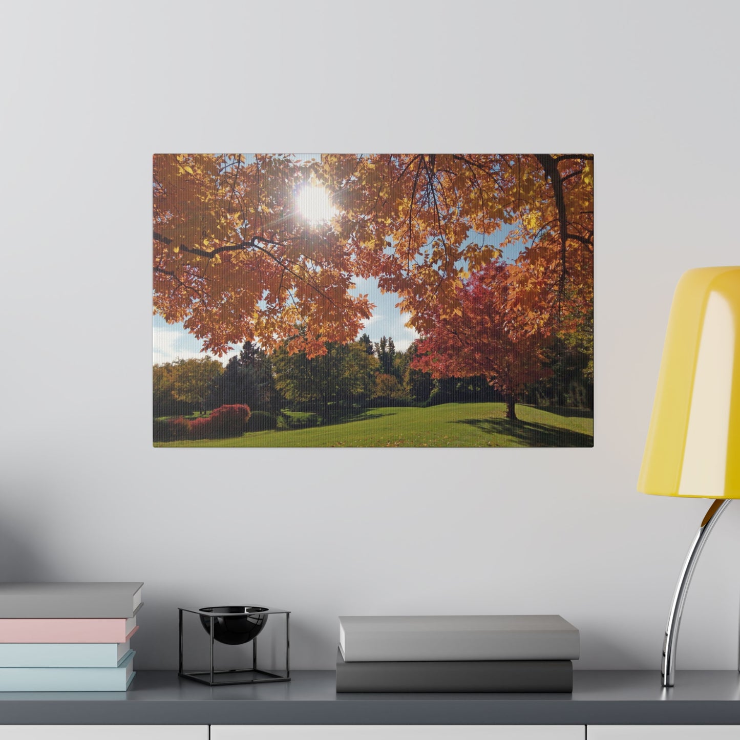 Autumn Light Matte Canvas