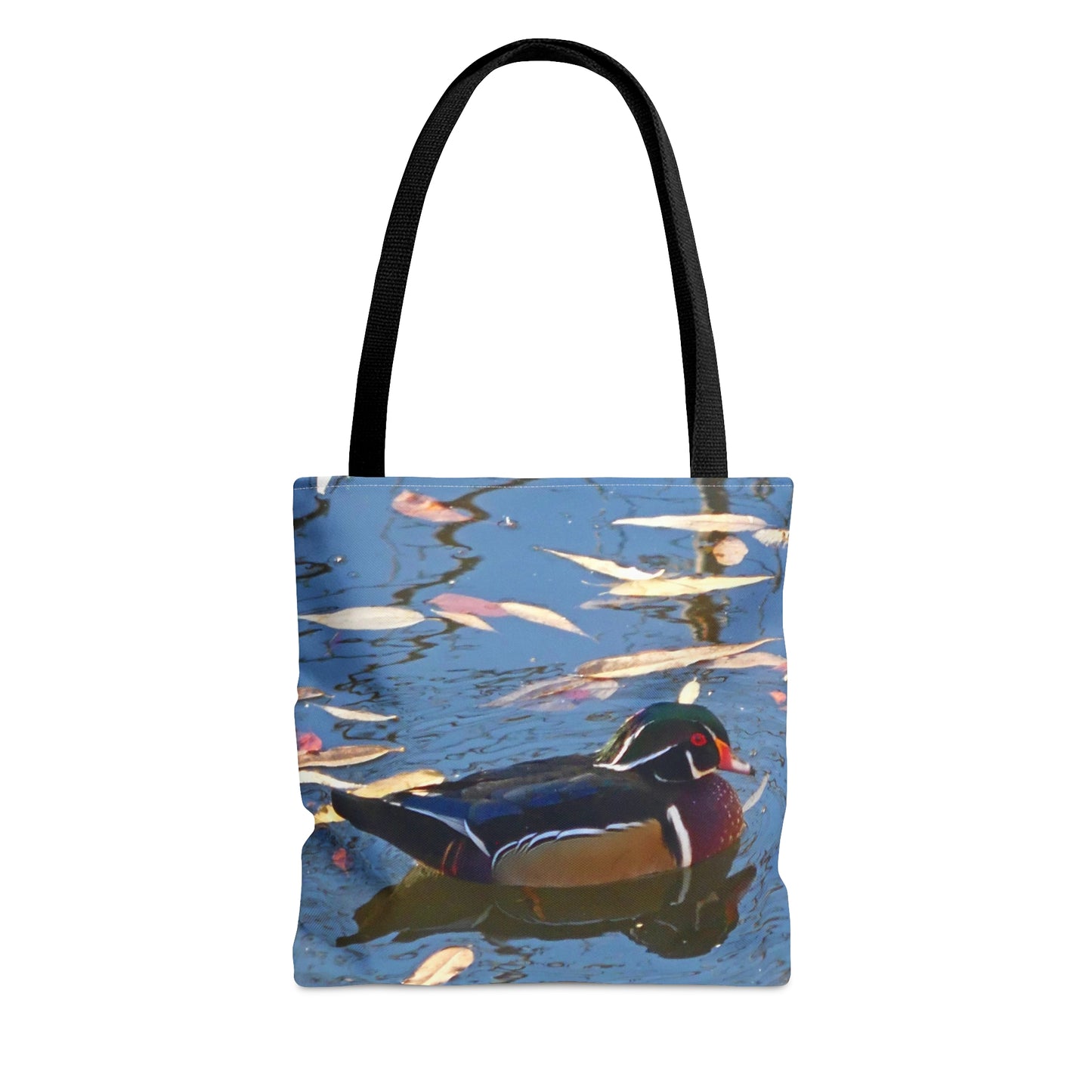 Autumn Wood Duck Tote Bag