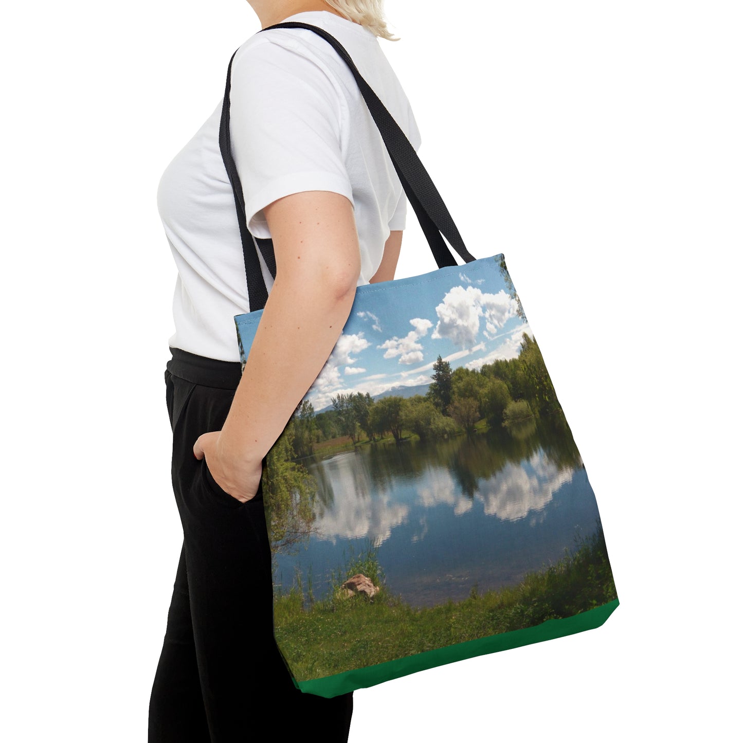 Peaceful Pond Tote Bag