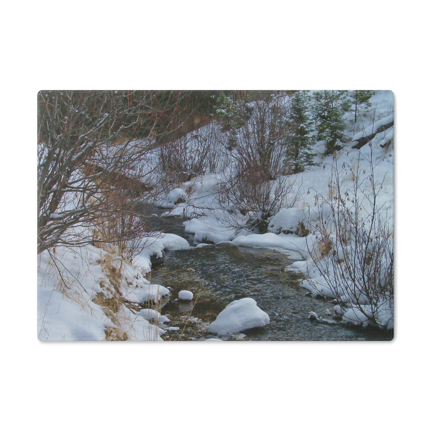 Snowy Creek Cutting Board Dishwasher Safe