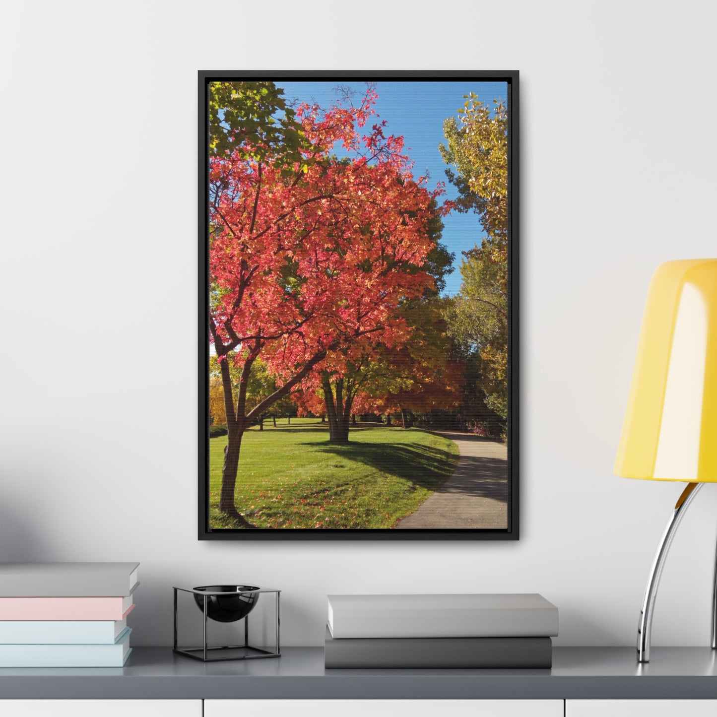 Autumn Glow Gallery Canvas Wraps Framed