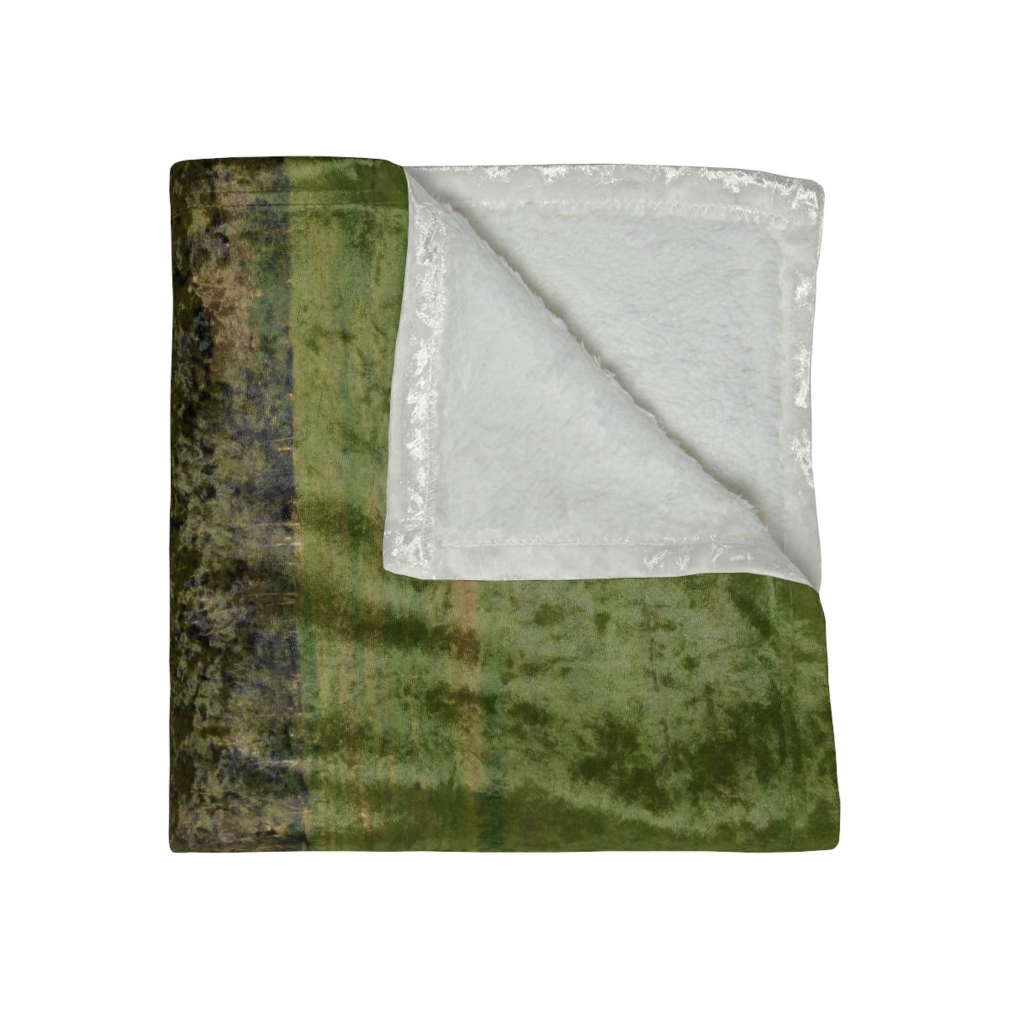 Mountain Meadow Crushed Velvet Blanket