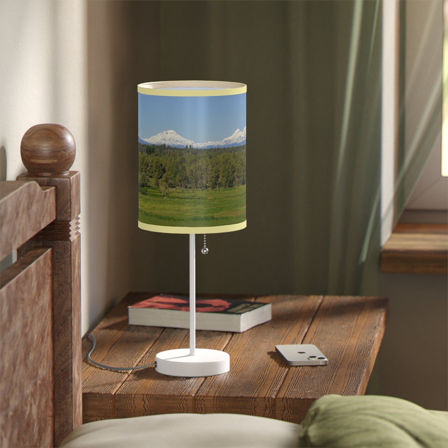 Mountain Meadow Lamp on a Stand