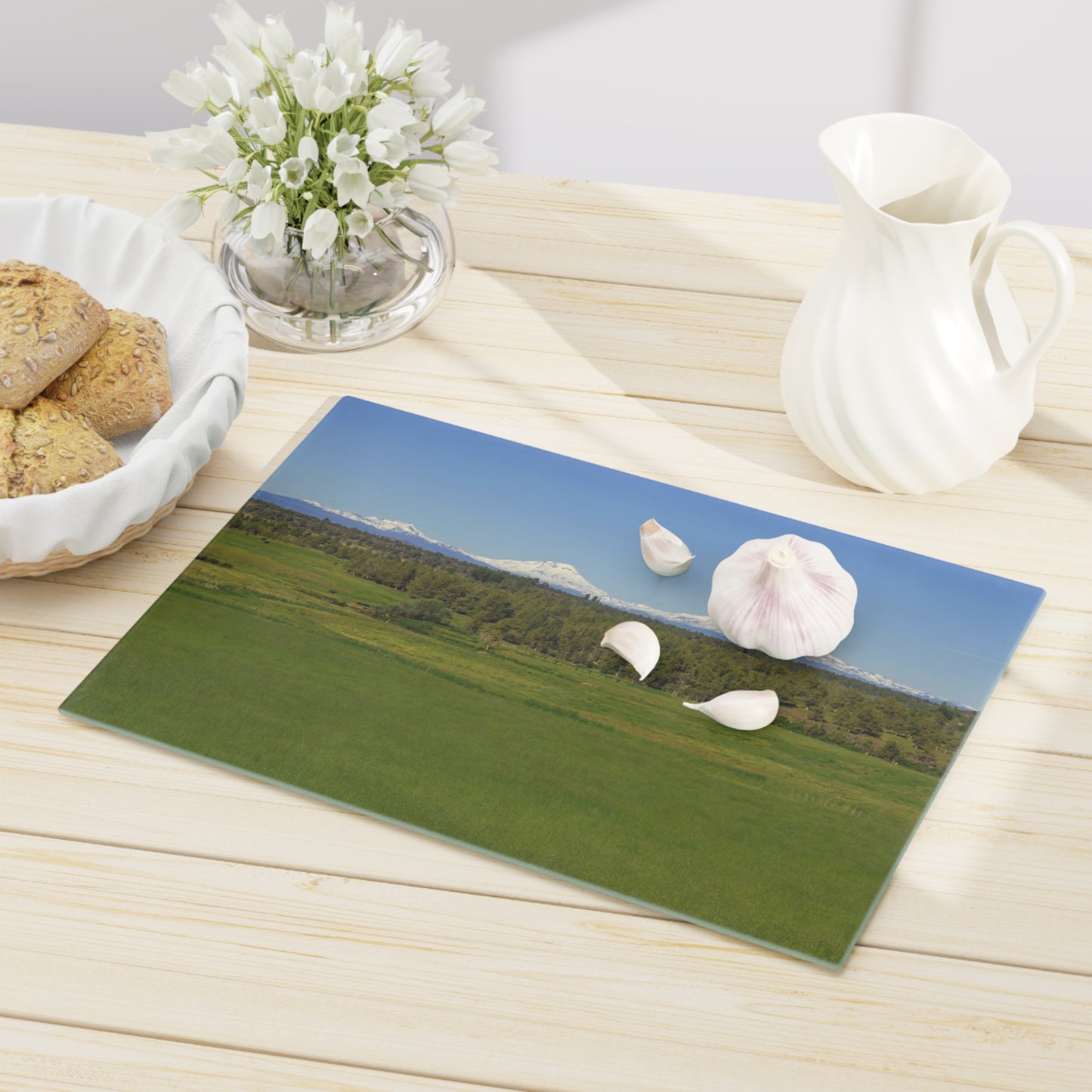 Mountain Meadow Cutting Board Dishwasher Safe