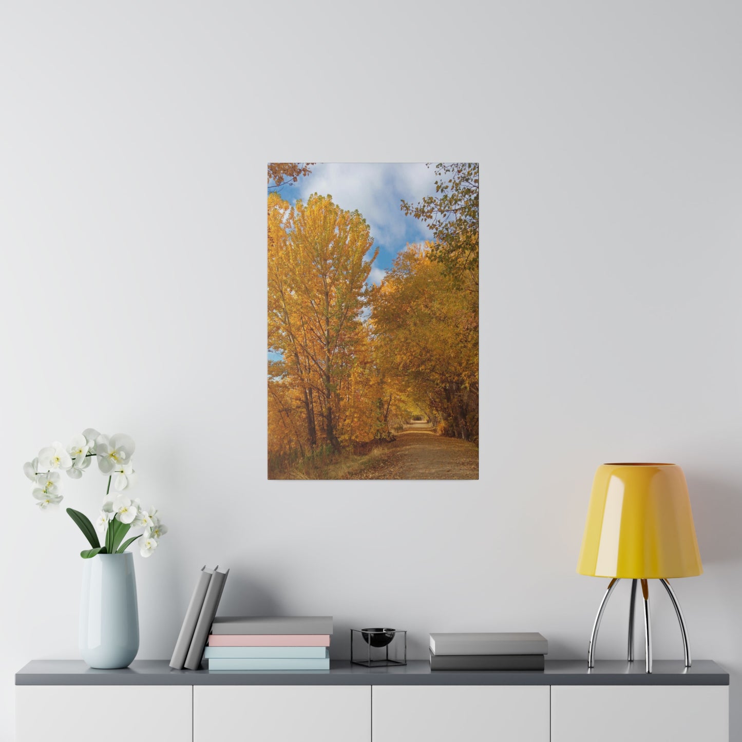 Autumn Trail Matte Canvas