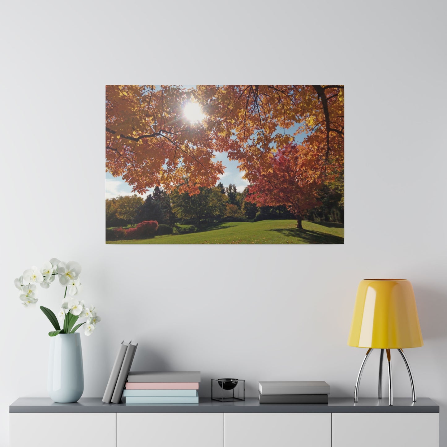 Autumn Light Matte Canvas