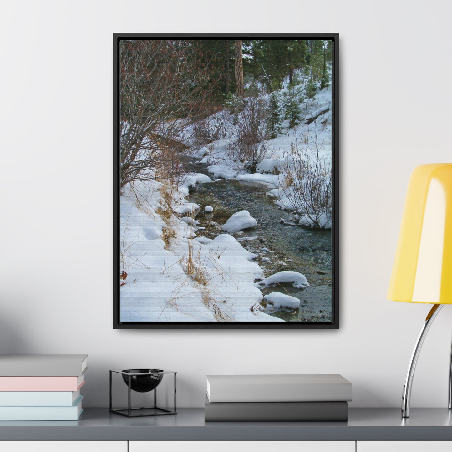 Snowy Creek Gallery Canvas Wraps Framed