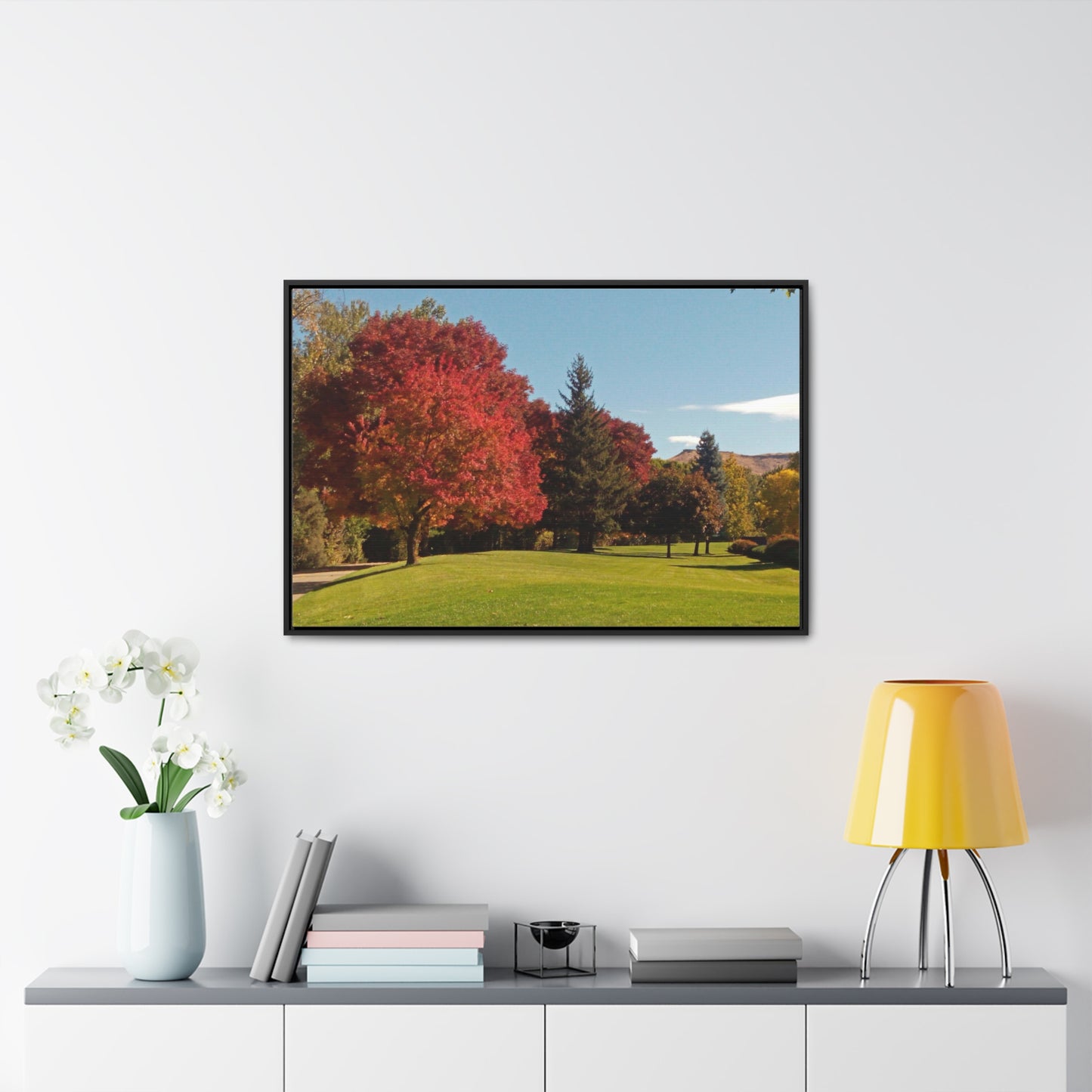 Autumn Lawn Gallery Canvas Wraps Framed