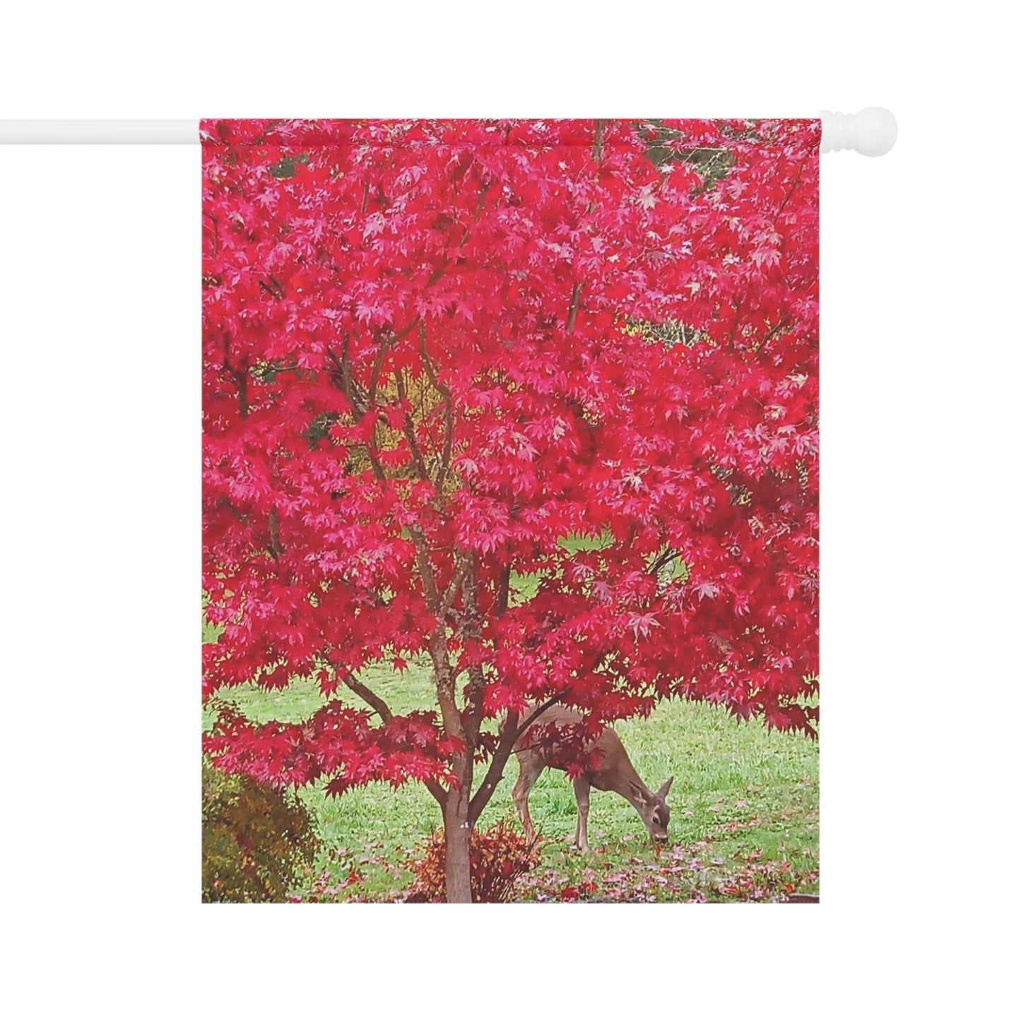 Autumn Deer Garden & House Banner