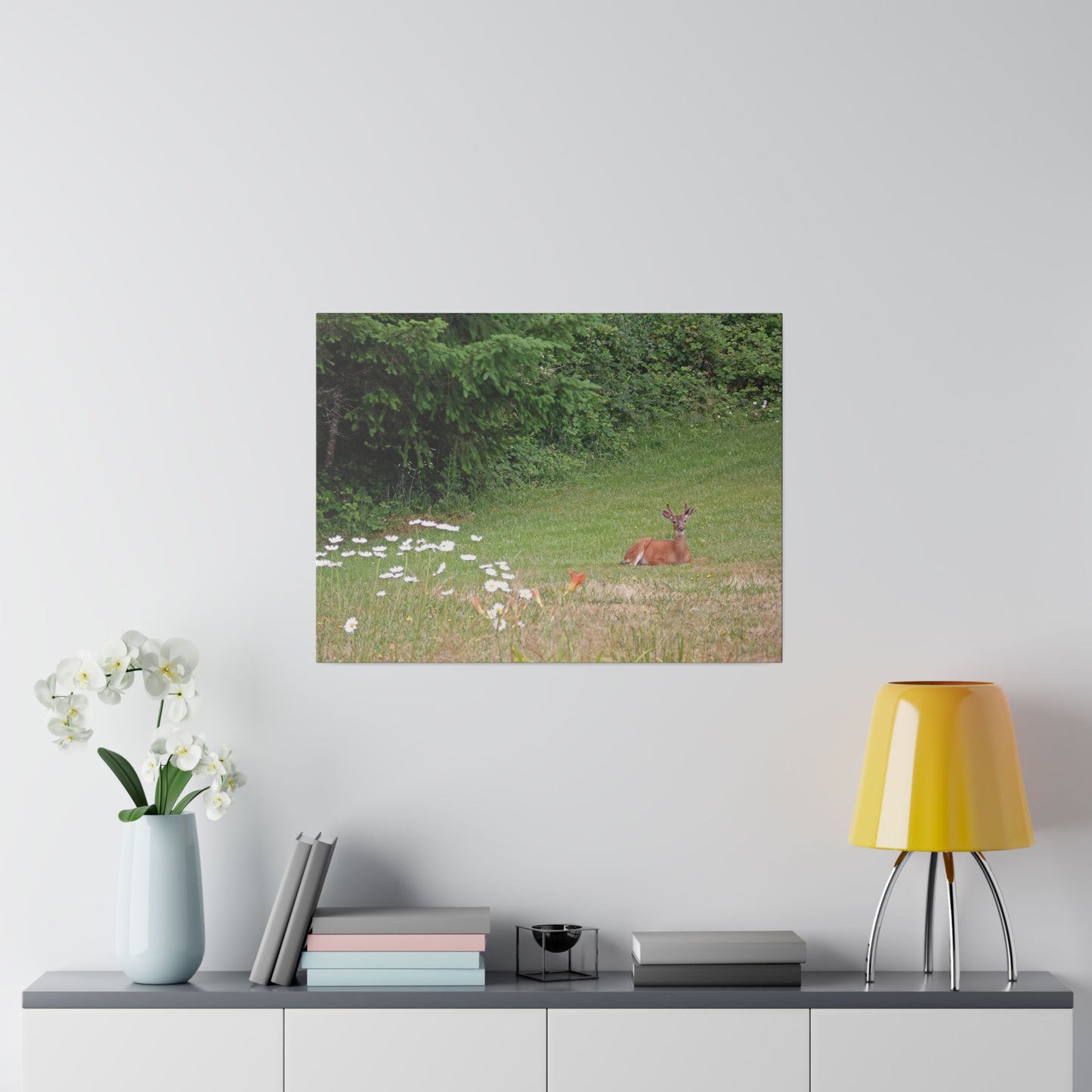 Peace In The Meadow Matte Canvas