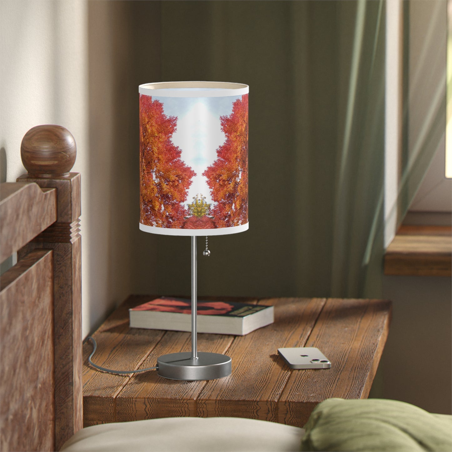 Autumn Radiance Lamp on a Stand