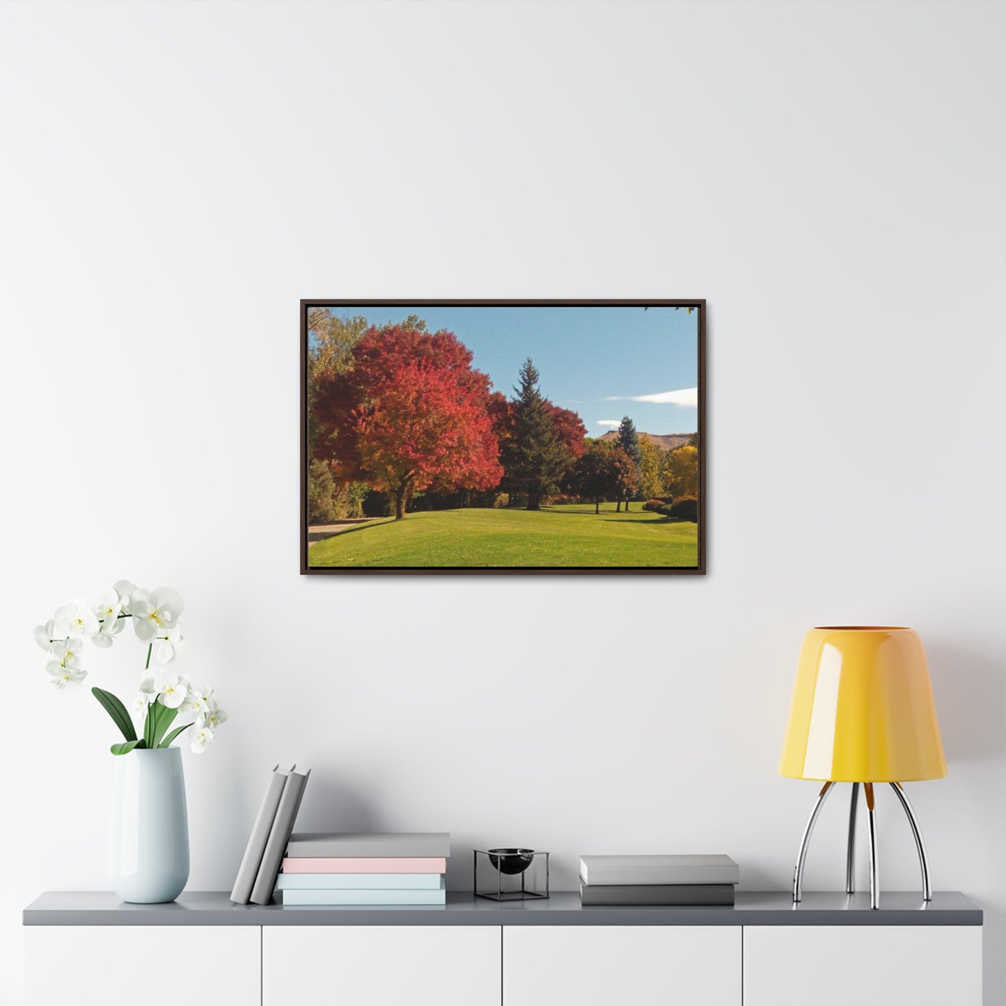 Autumn Lawn Gallery Canvas Wraps Framed