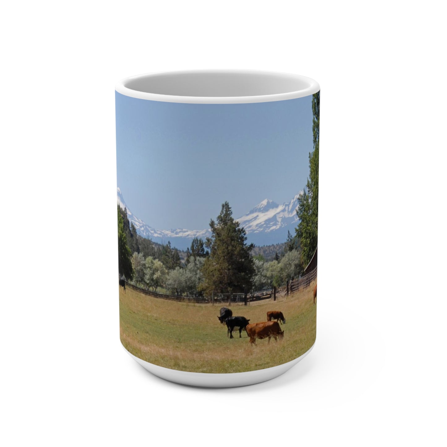 Picturesque Cattle Mug 15oz