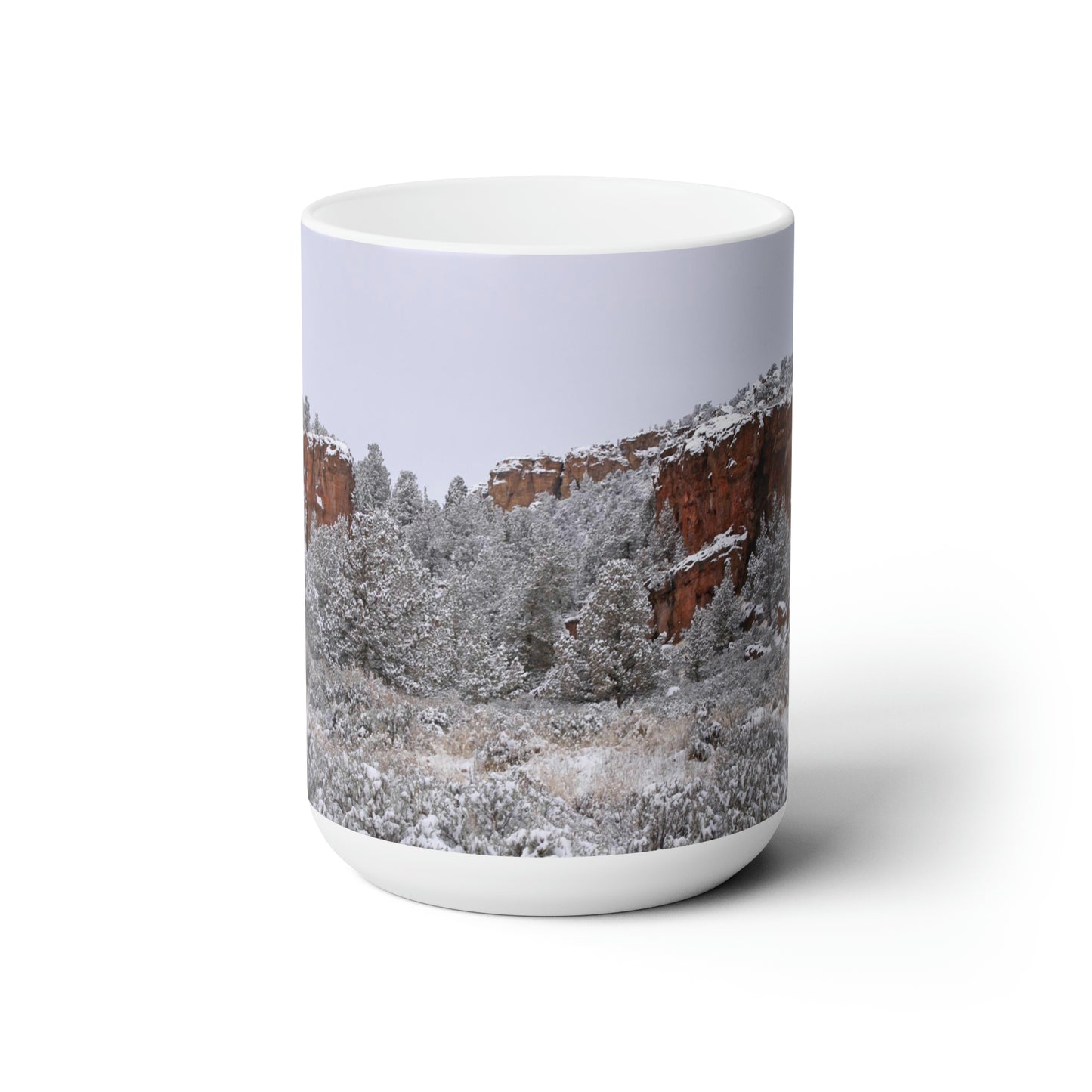 Winter Canyon Ceramic Mug 15oz