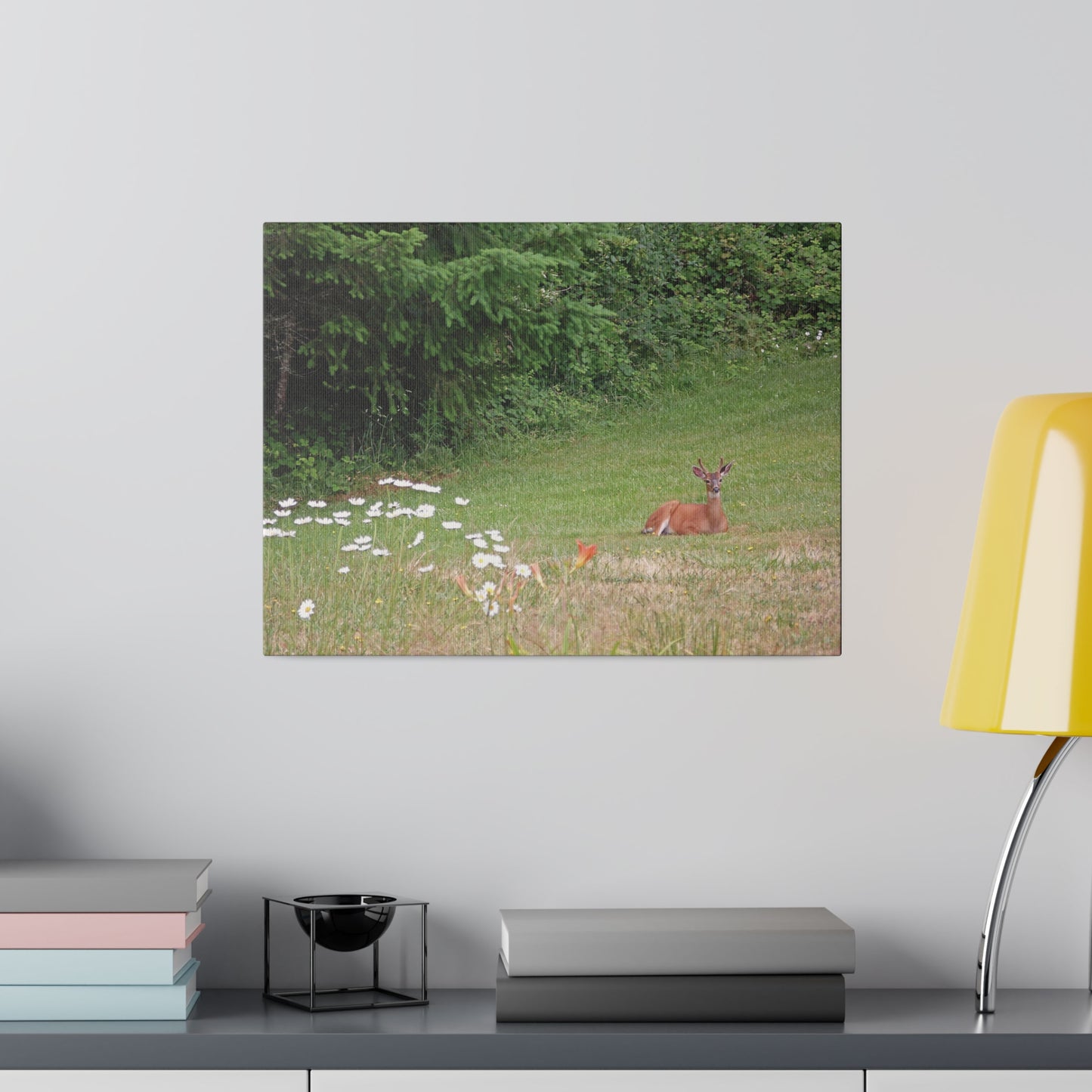 Peace In The Meadow Matte Canvas