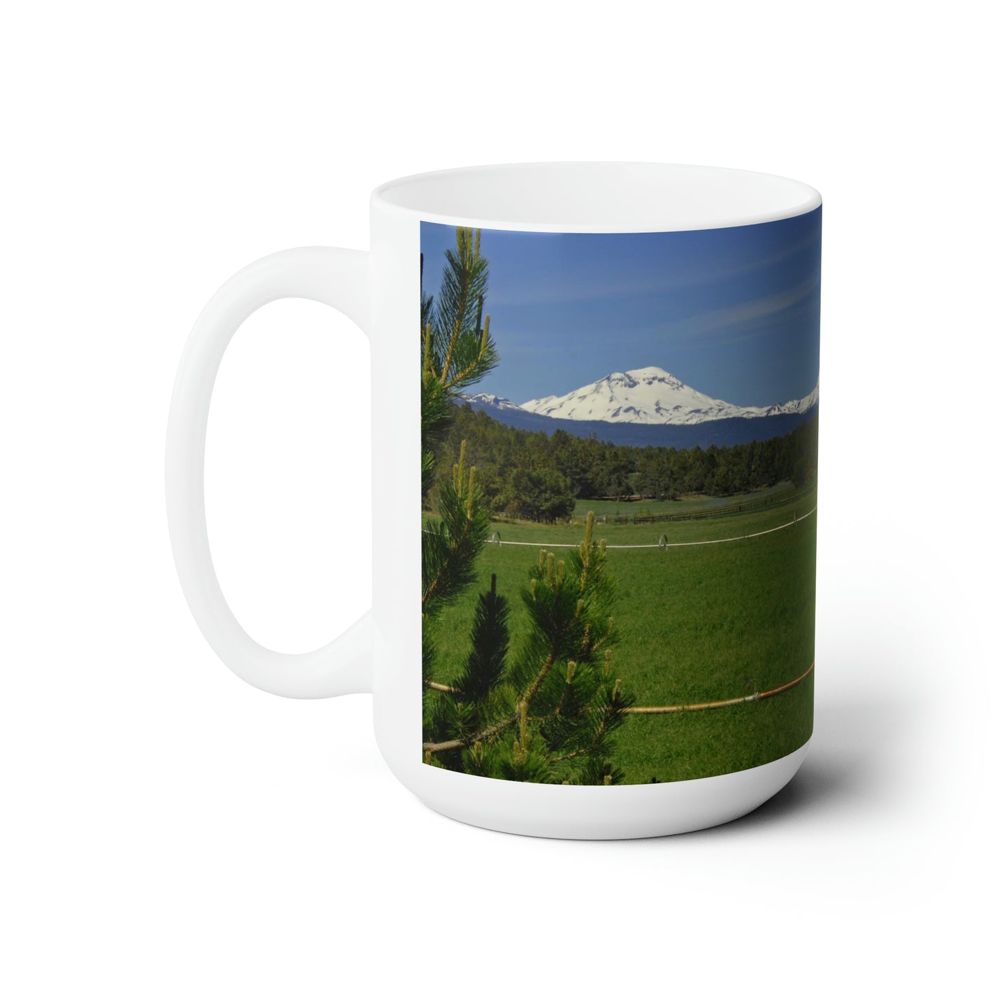 Mountain Pasture Ceramic Mug 15oz