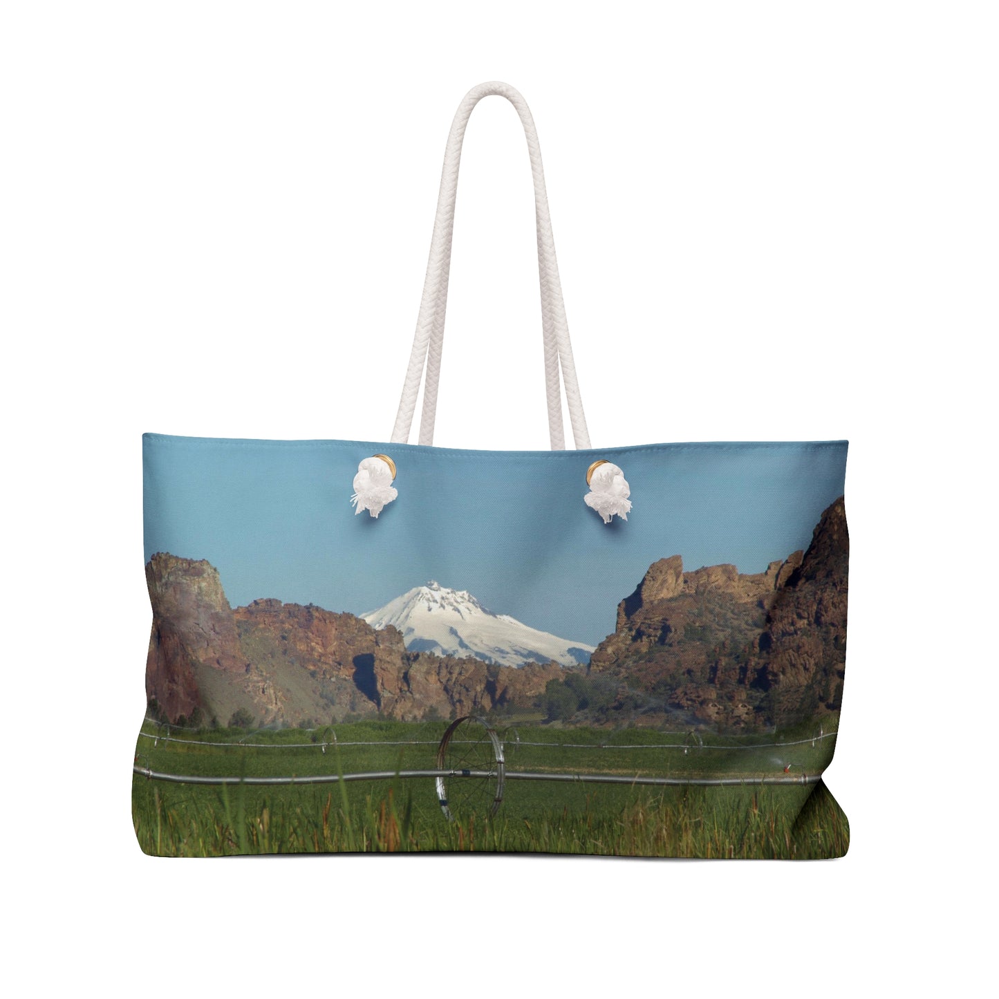 Mountain & Rocky Cliffs Weekender Bag