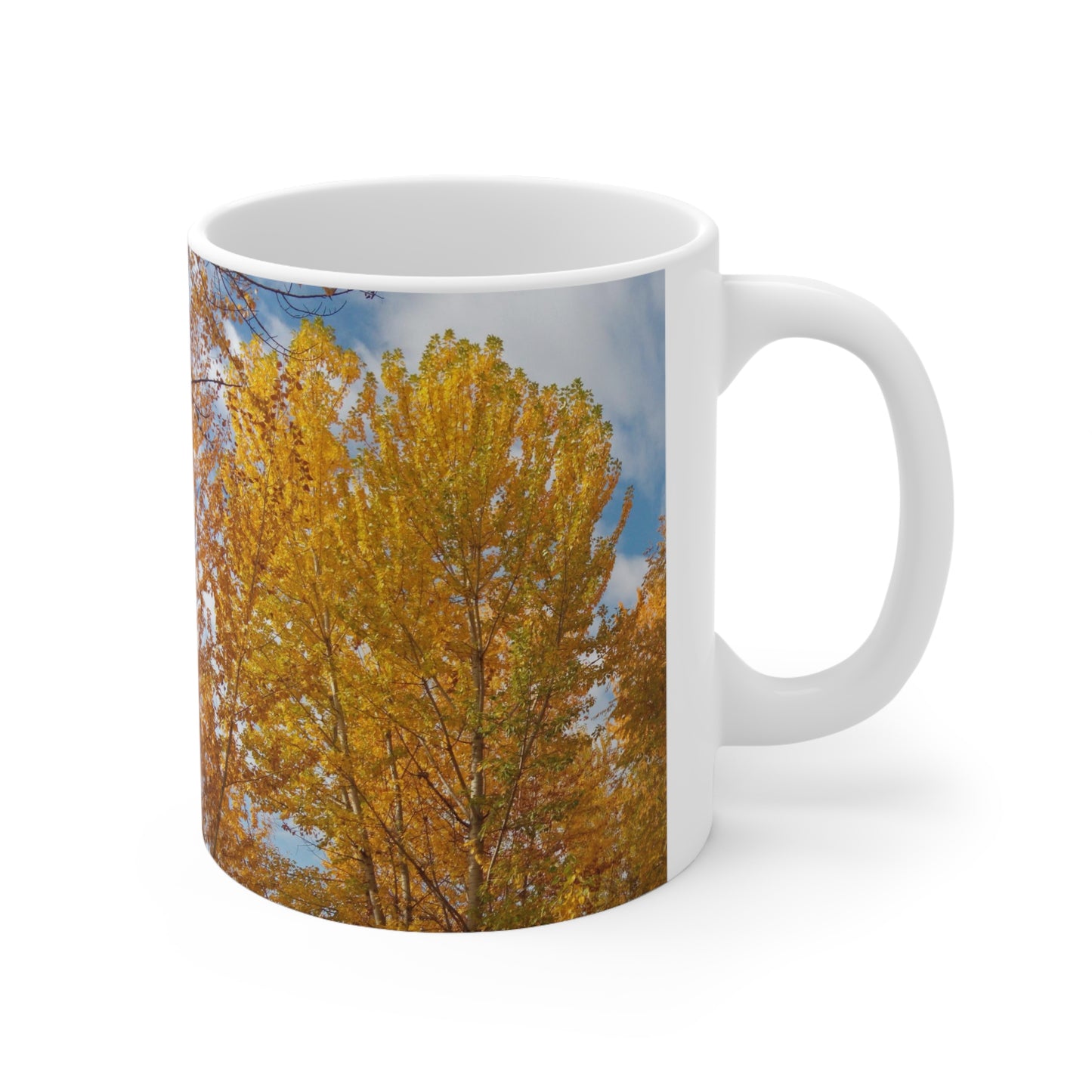 Autumn Gold Ceramic Mug 11oz