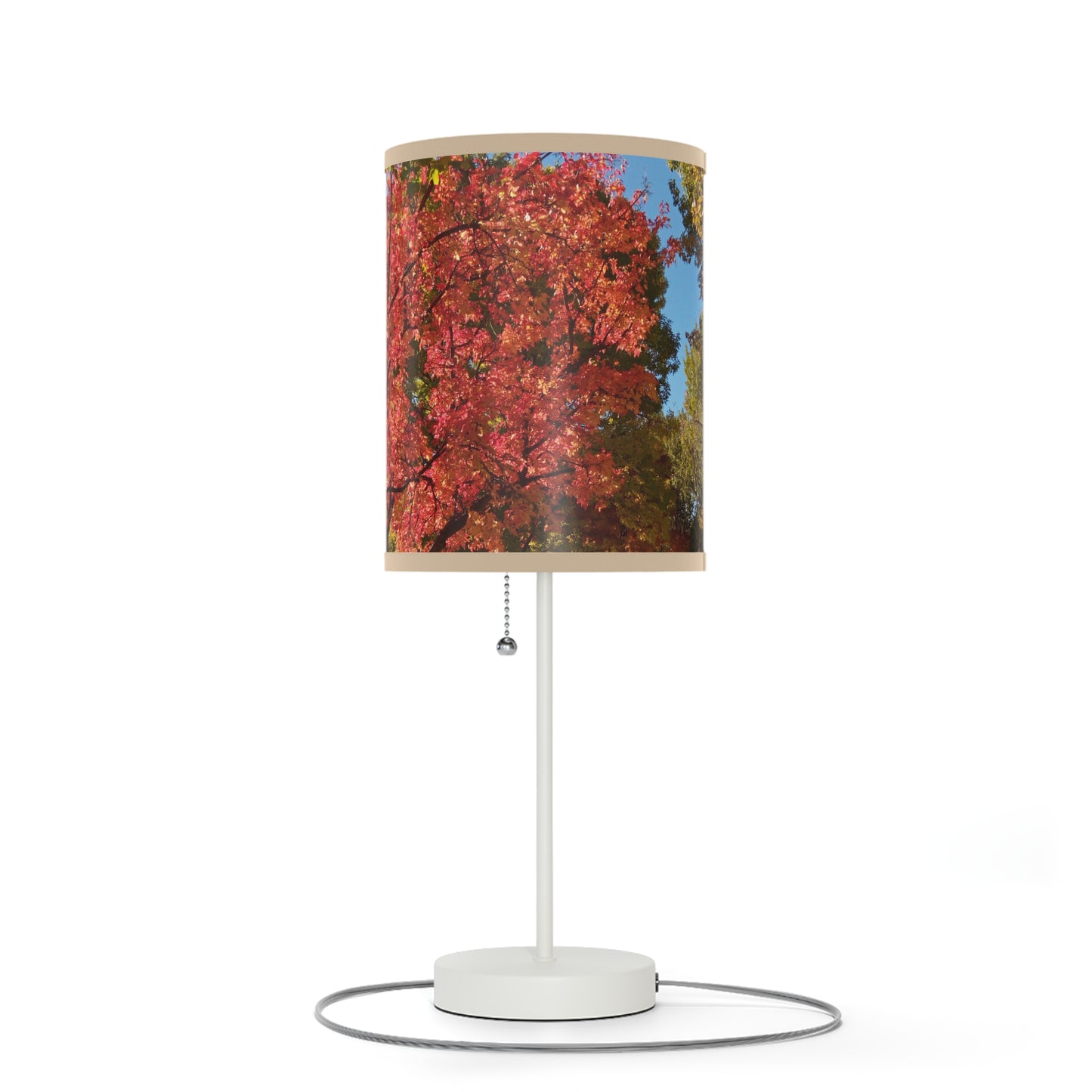 Autumn Glow Lamp on a Stand