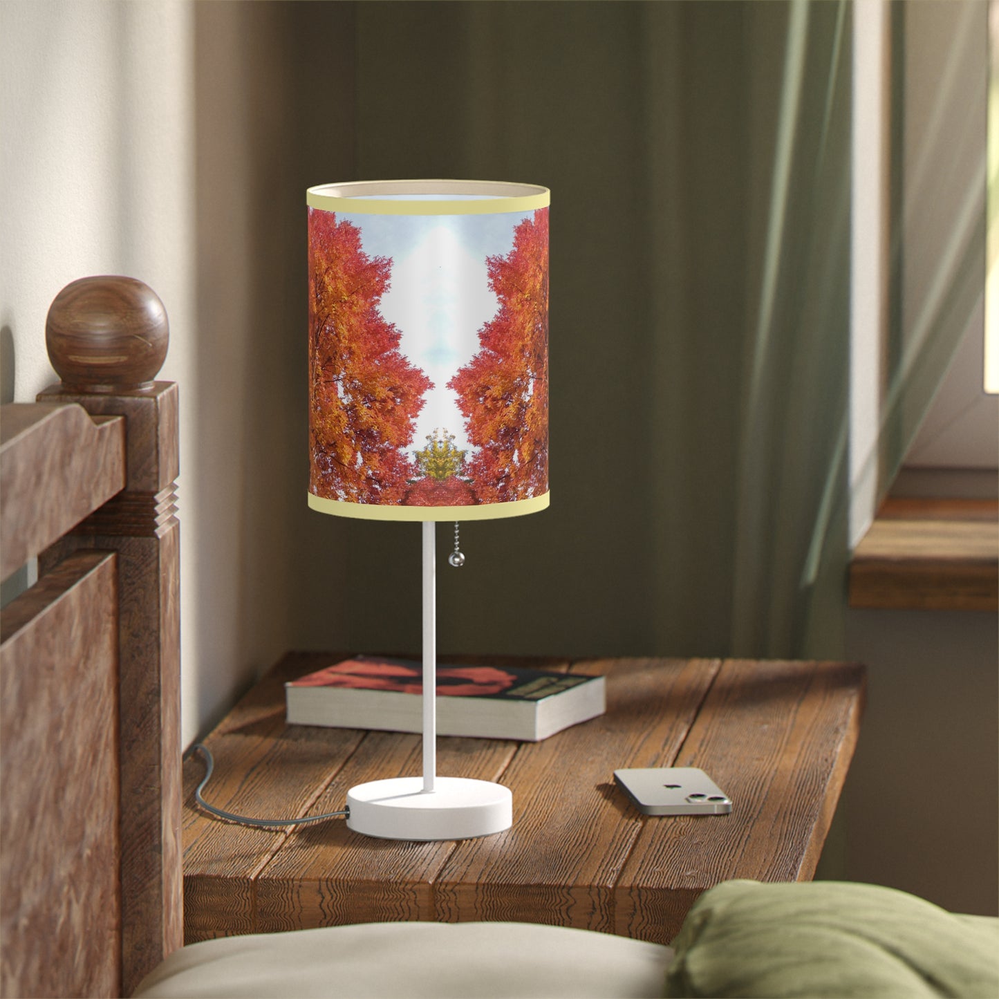Autumn Radiance Lamp on a Stand