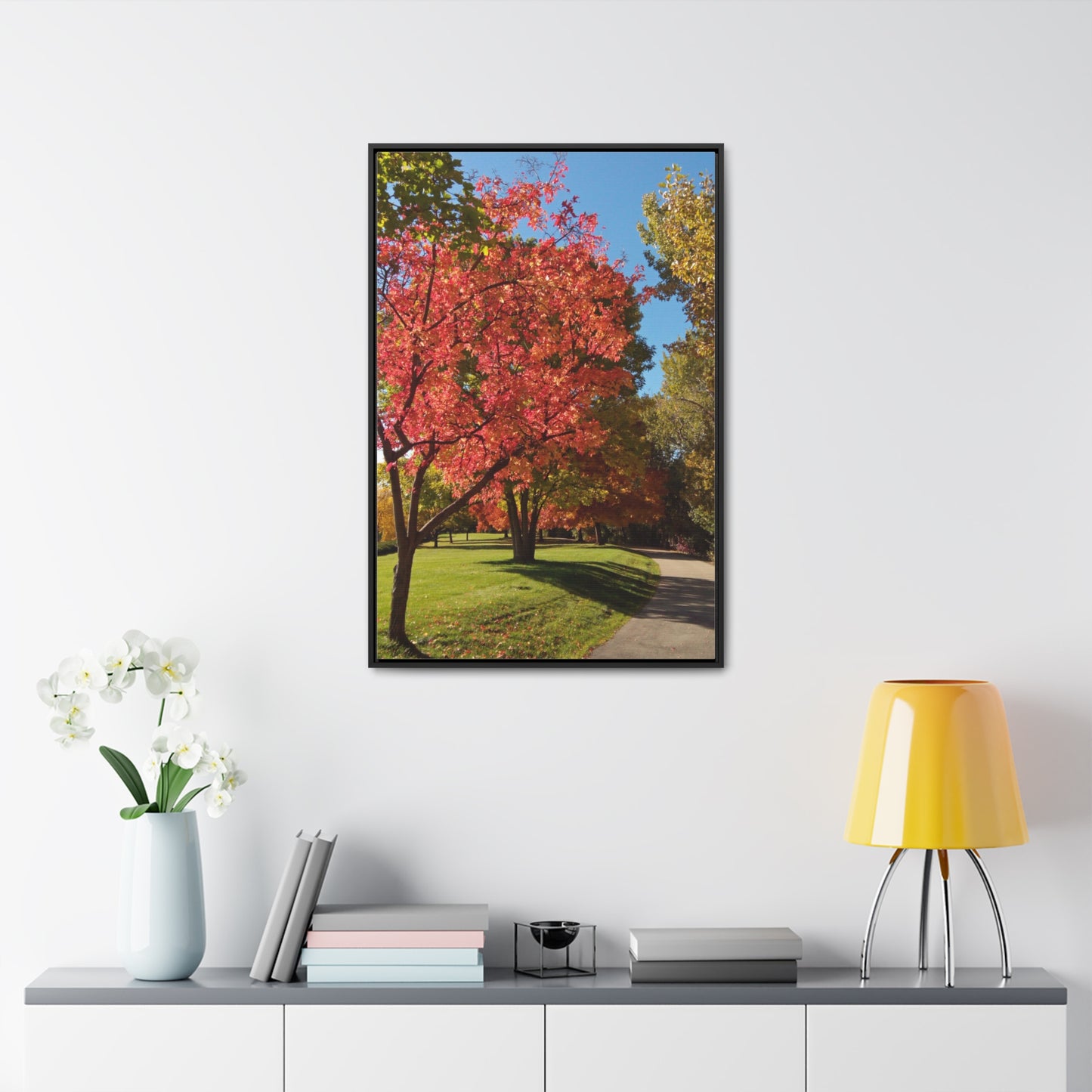 Autumn Glow Gallery Canvas Wraps Framed