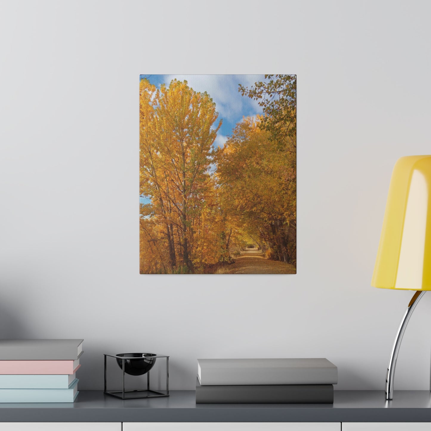 Autumn Trail Matte Canvas