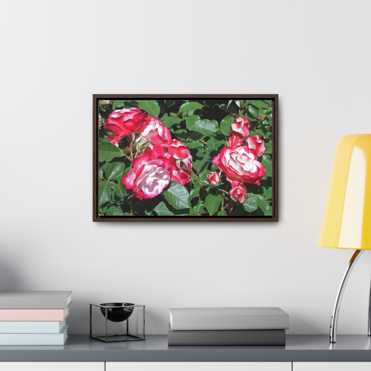 Romantic Roses Gallery Canvas Wraps Framed