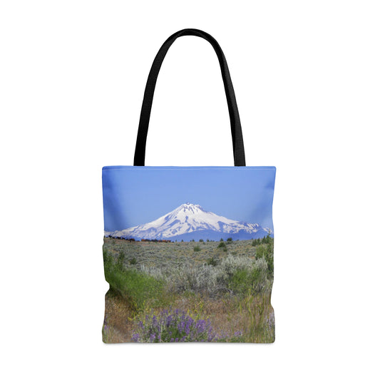 Lupine & Sage Mountain Tote Bag