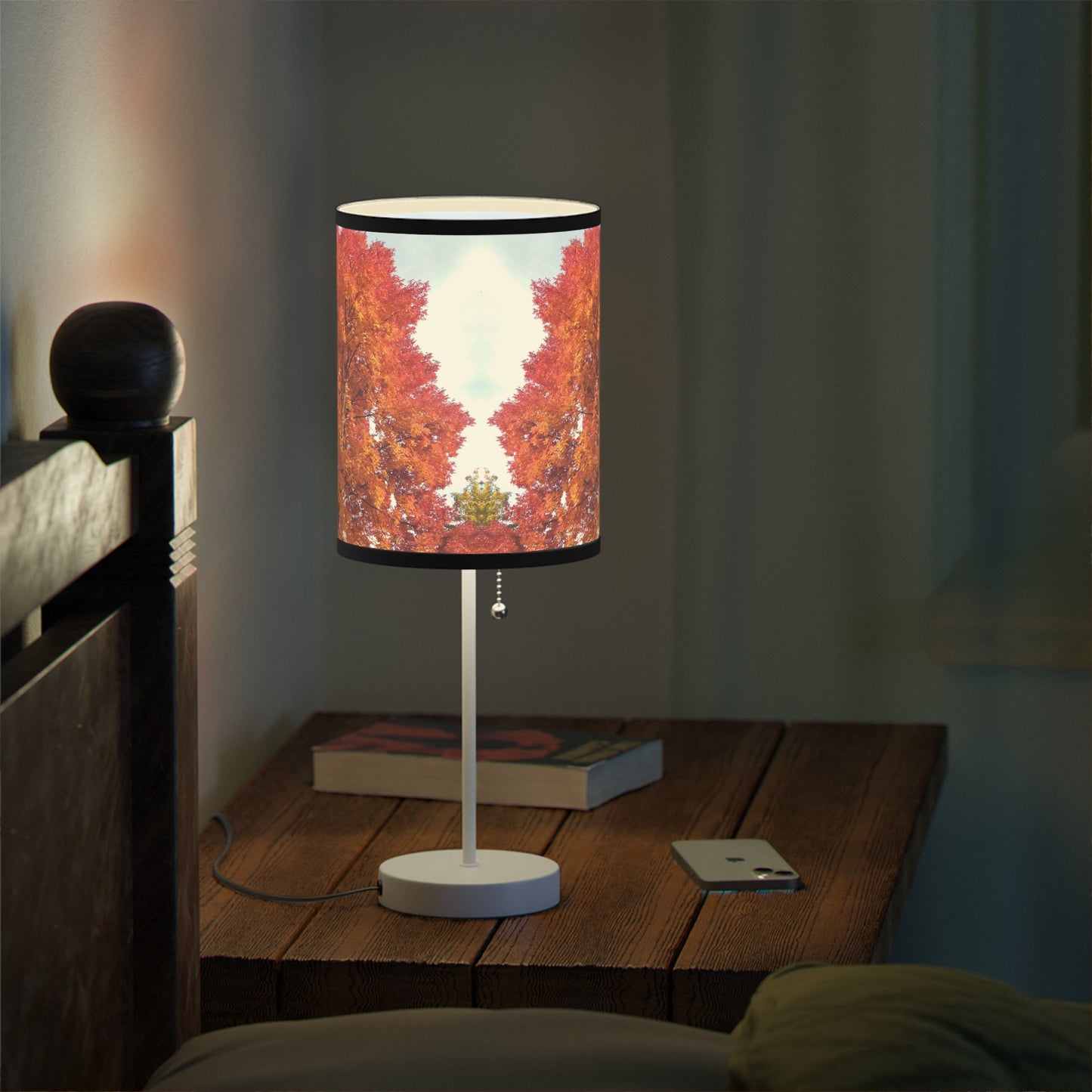 Autumn Radiance Lamp on a Stand