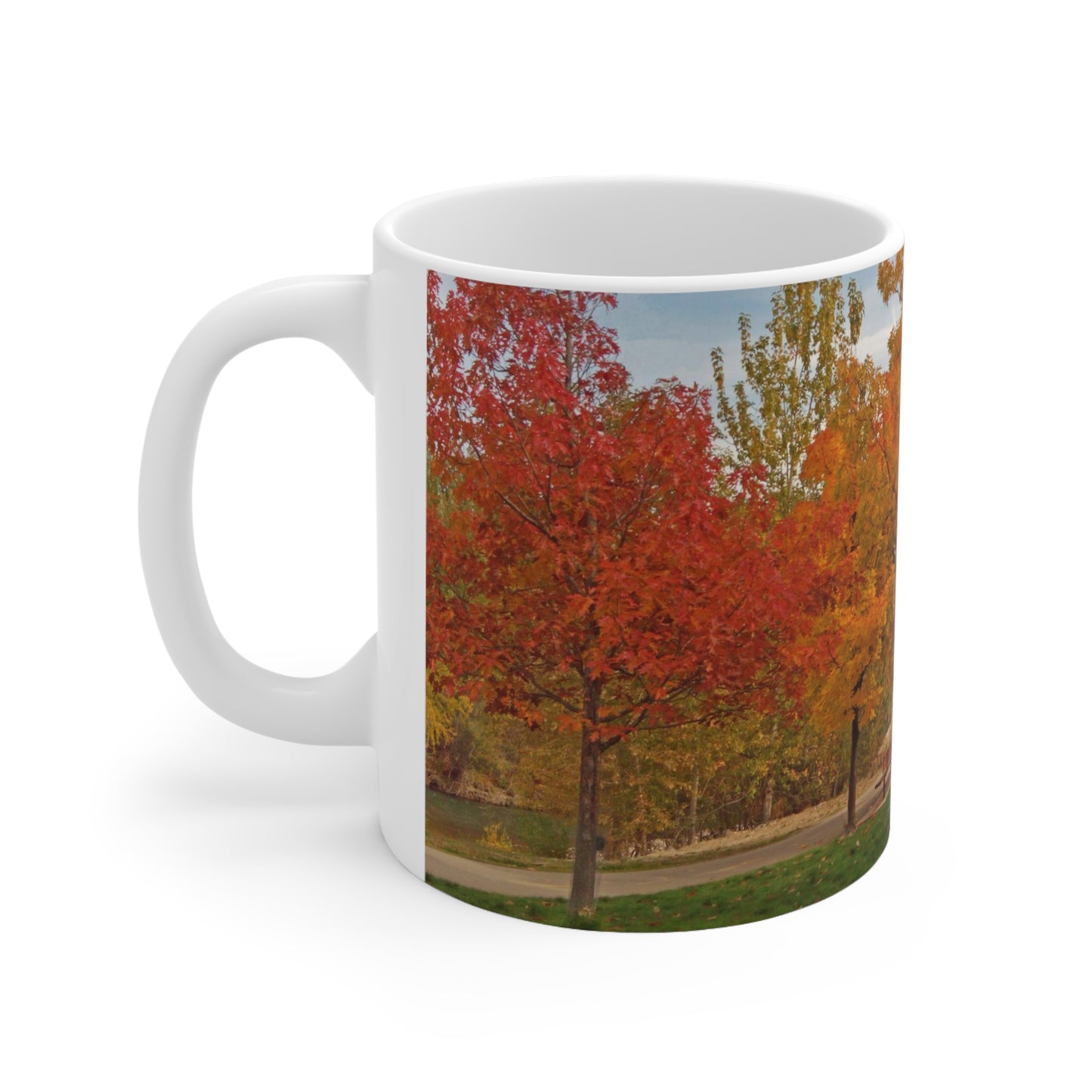 Autumn Serenity Ceramic Mug 11oz
